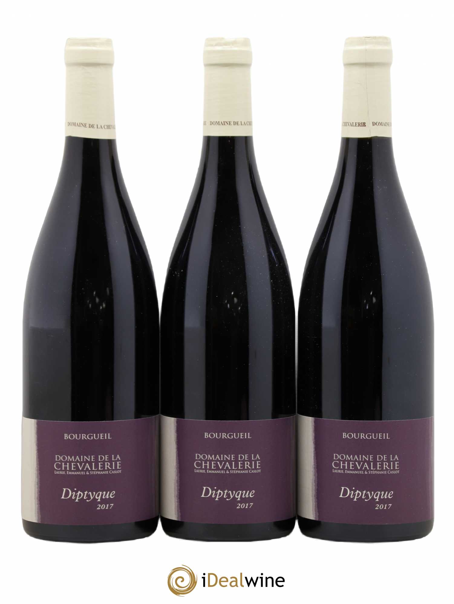 Bourgueil Diptyque La Chevalerie 2017 - Posten von 3 Flaschen - 0