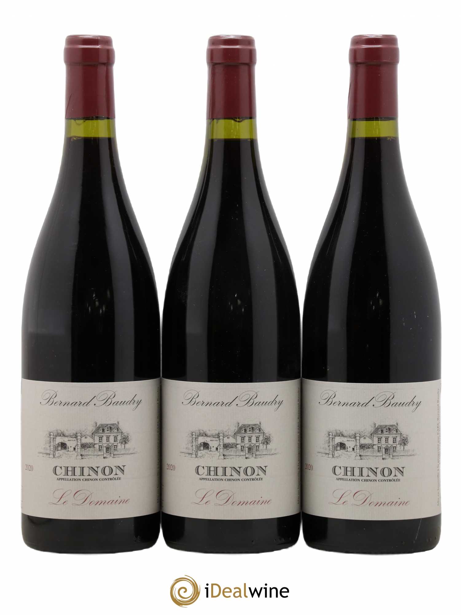 Chinon Bernard Baudry 2020 - Lot de 3 bouteilles - 0