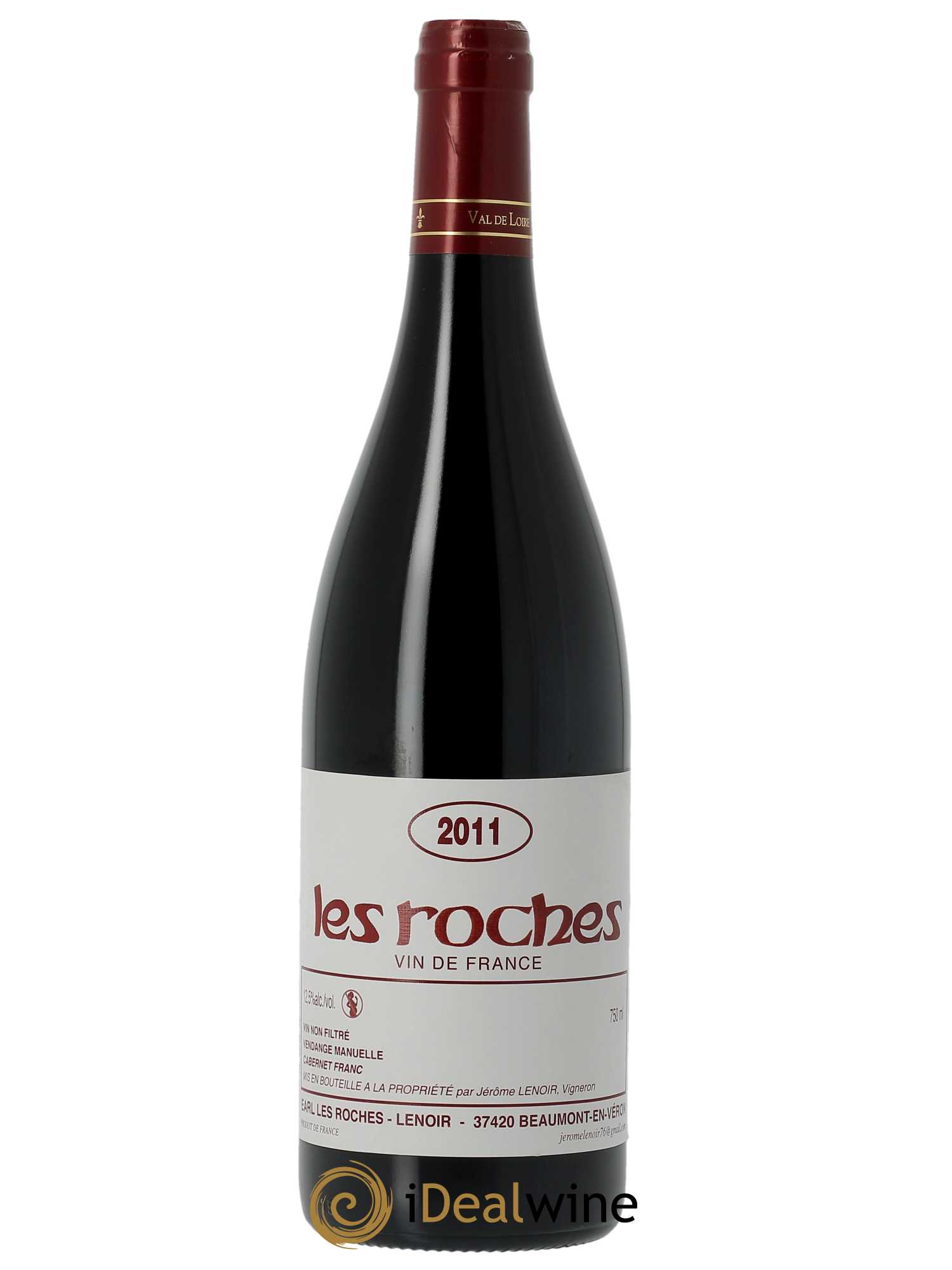Chinon Les Roches Lenoir (Domaine) 2011 - Lot of 1 bottle - 0