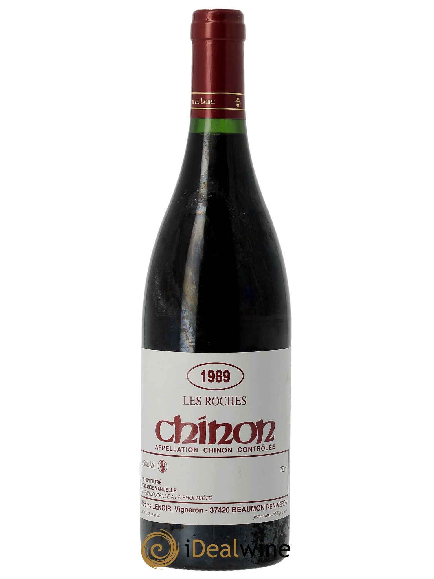 Chinon Les Roches Lenoir (Domaine) 1989 - Lot of 1 bottle - 0