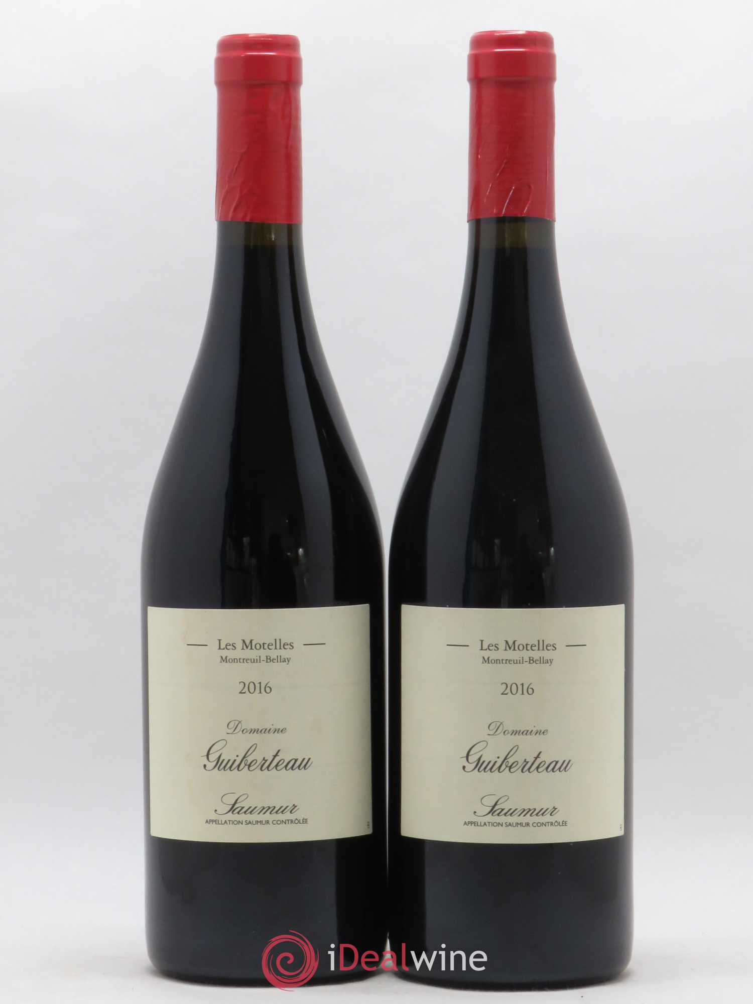 Saumur Les Motelles Domaine Guiberteau 2016 - Lot de 2 bouteilles - 0