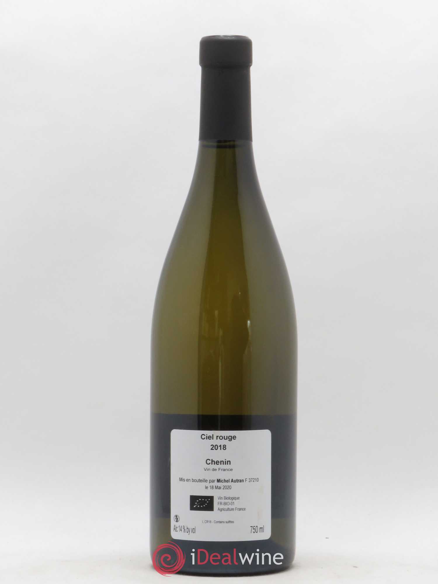 Vin de France Ciel Rouge Michel Autran 2018 - Lot de 1 bouteille - 1
