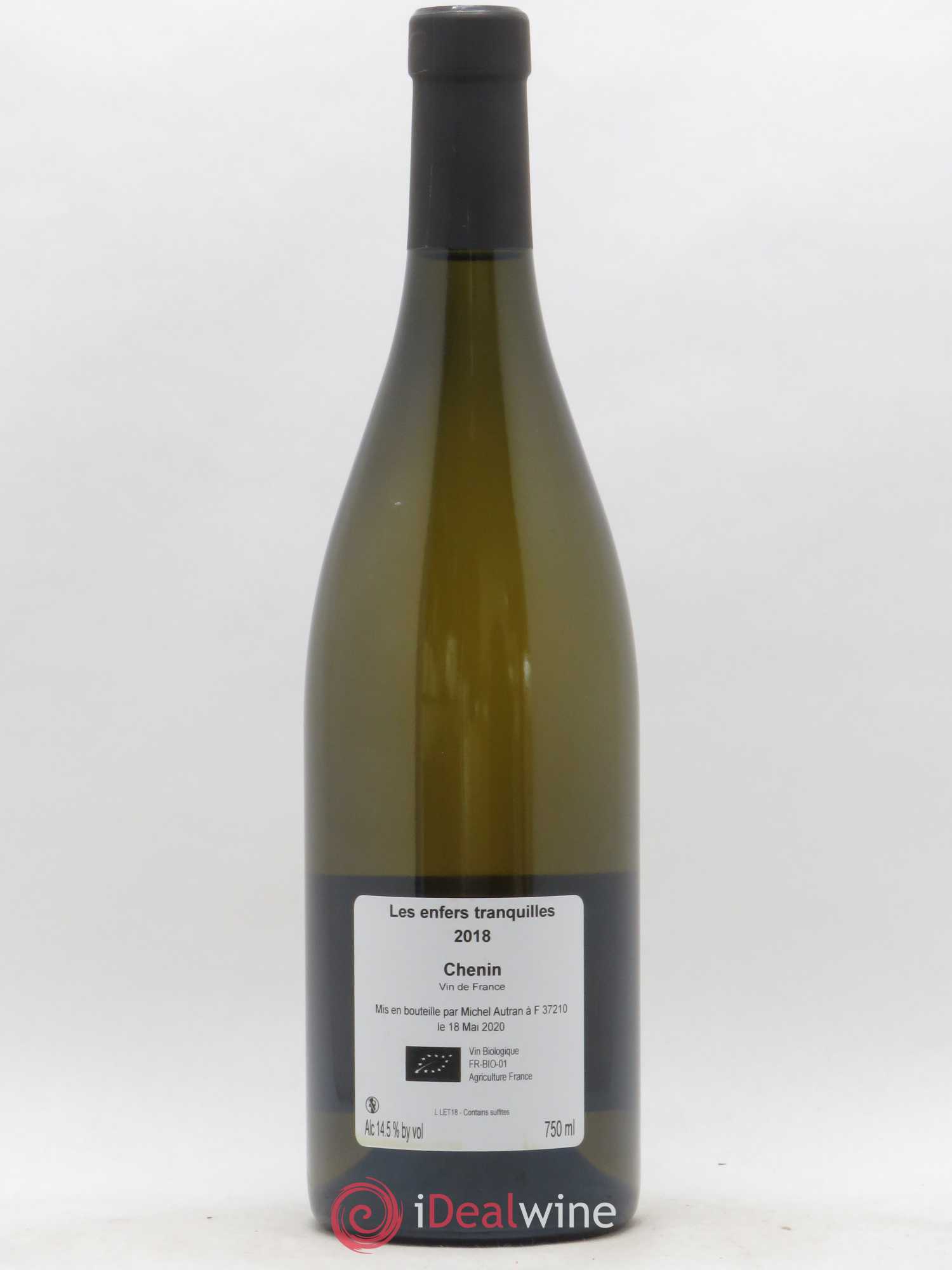 Vin de France Les Enfers Tranquilles Michel Autran 2018 - Posten von 1 Flasche - 1