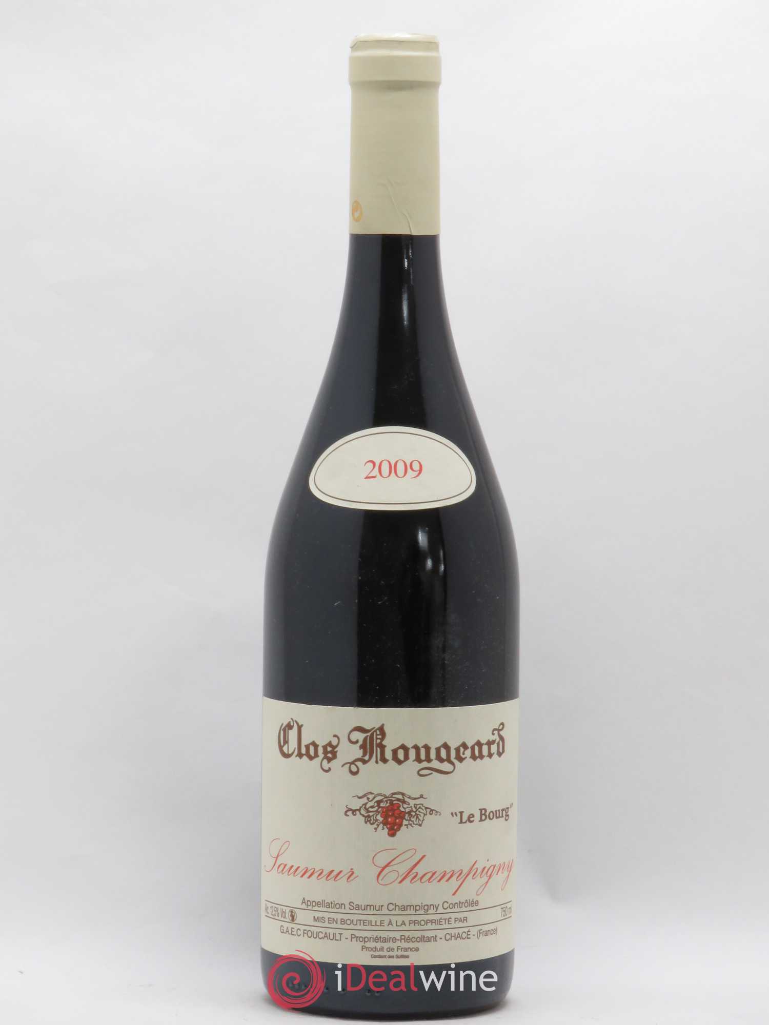 Saumur-Champigny Le Bourg Clos Rougeard 2009 - Lot de 1 bouteille - 0