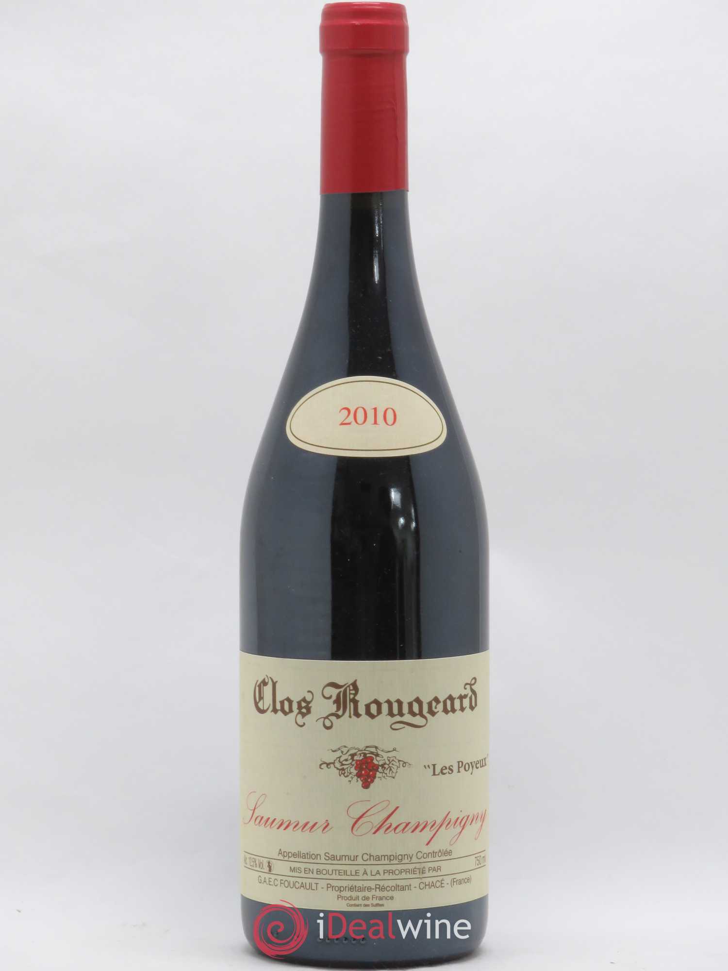 Saumur-Champigny Les Poyeux Clos Rougeard 2010 - Lot de 1 bouteille - 0