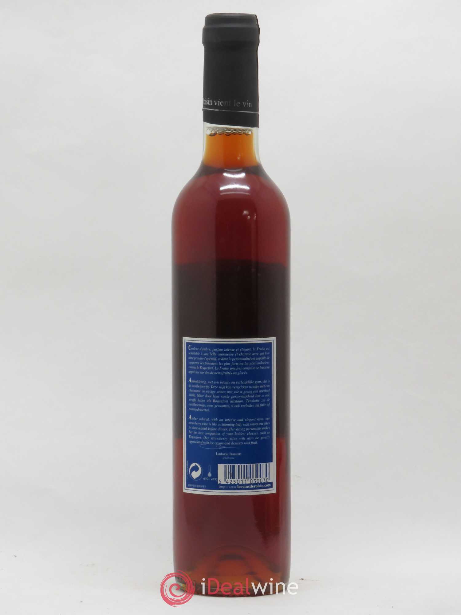 Divers Belgique Fraise Vin de Roisin 50 Cl (sans prix de réserve) 2001 - Lot de 1 bouteille - 1