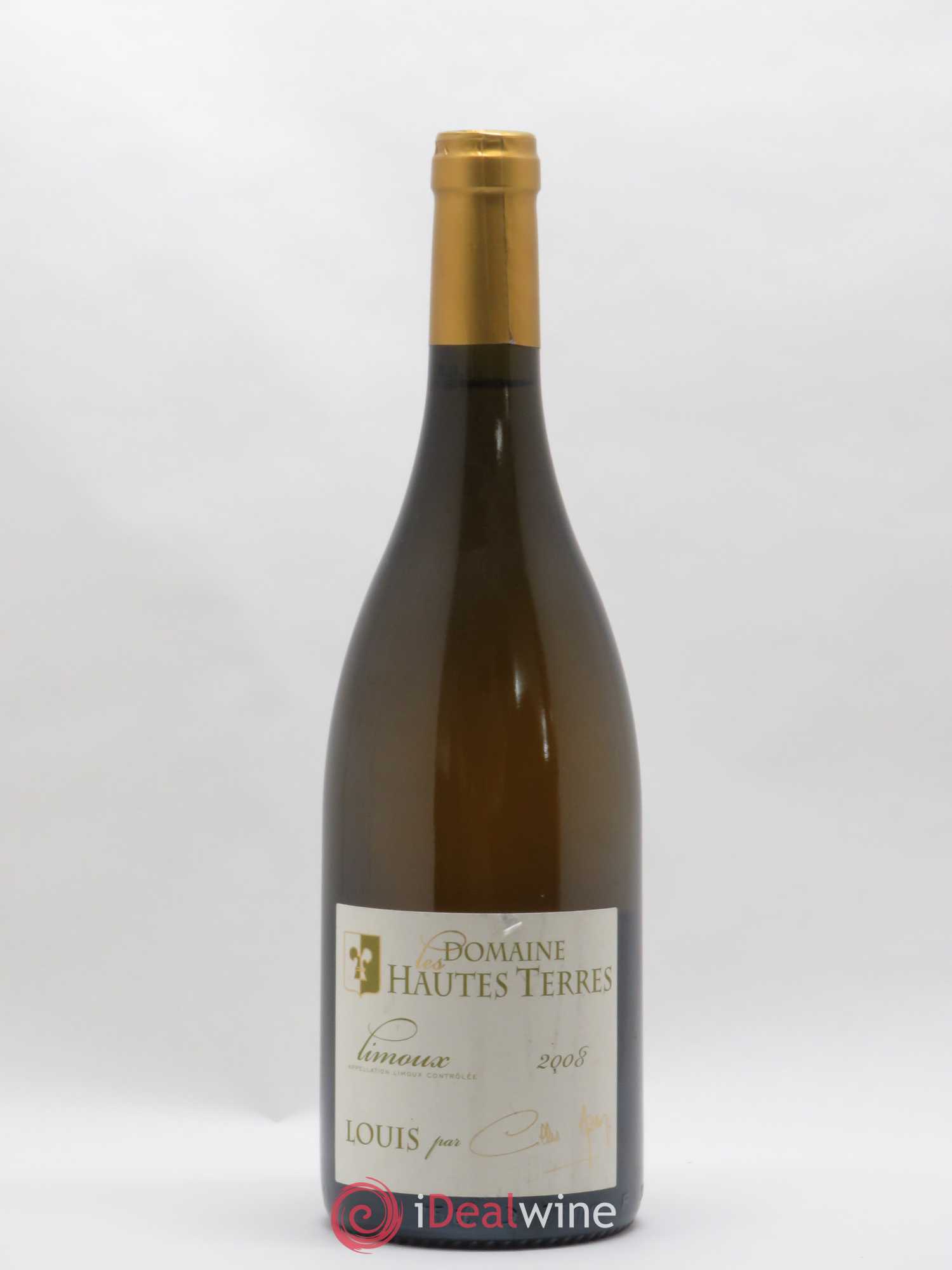 Languedoc Limoux Louis Domaine des Hautes Terres (sans prix de réserve) 2008 - Posten von 1 Flasche - 0