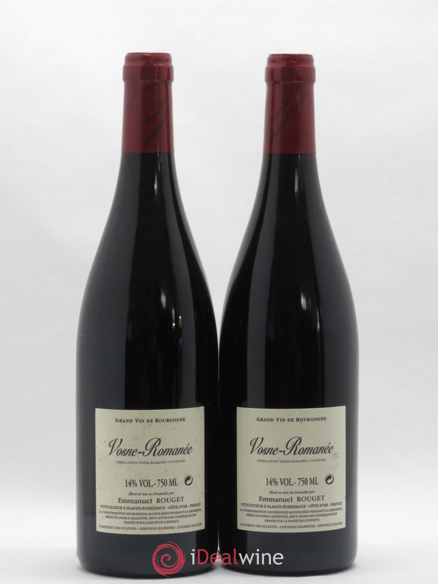 Vosne-Romanée Emmanuel Rouget 2015 - Posten von 2 Flaschen - 1