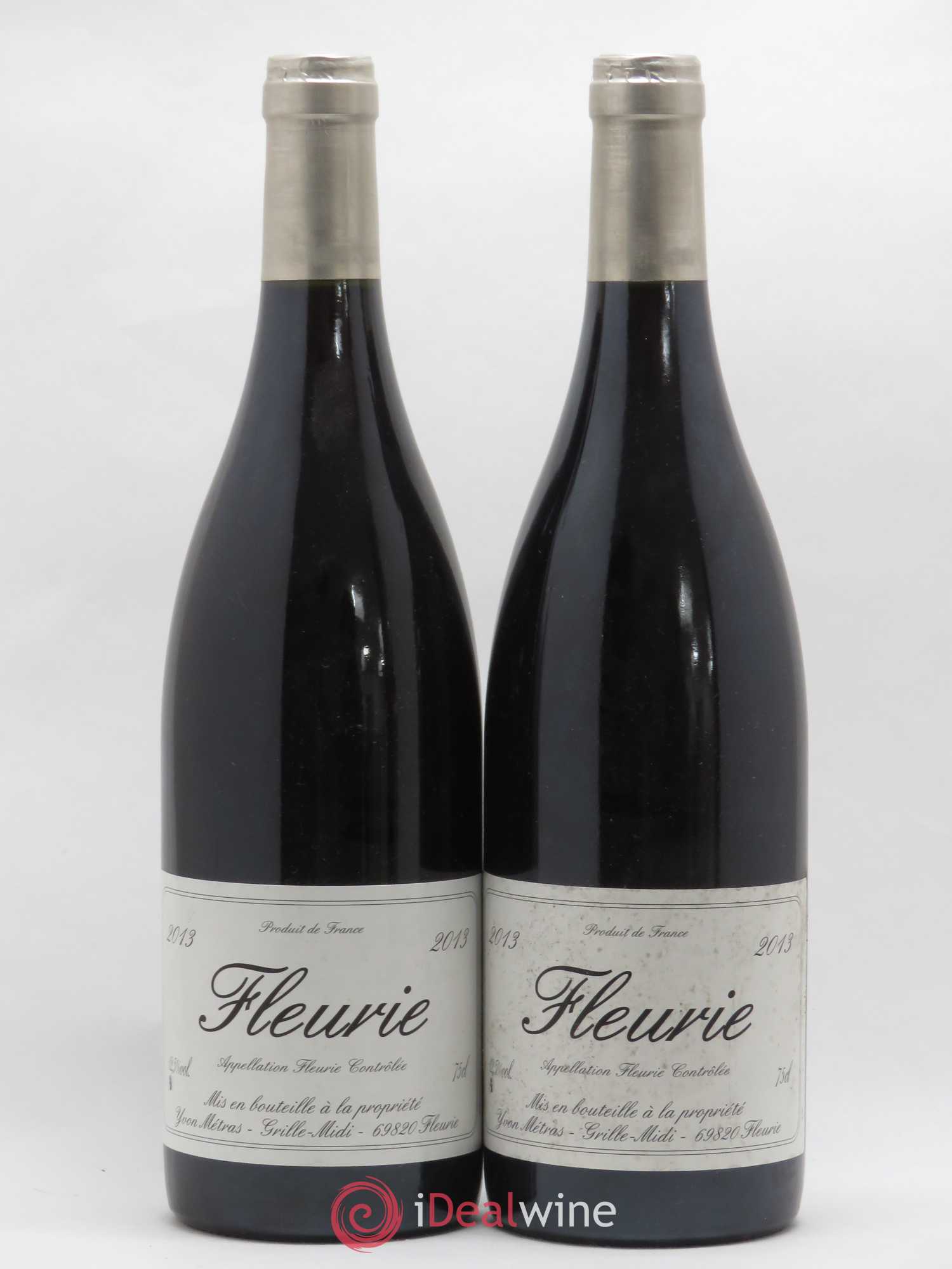 Fleurie Yvon Métras 2013 - Lot de 2 bouteilles - 0