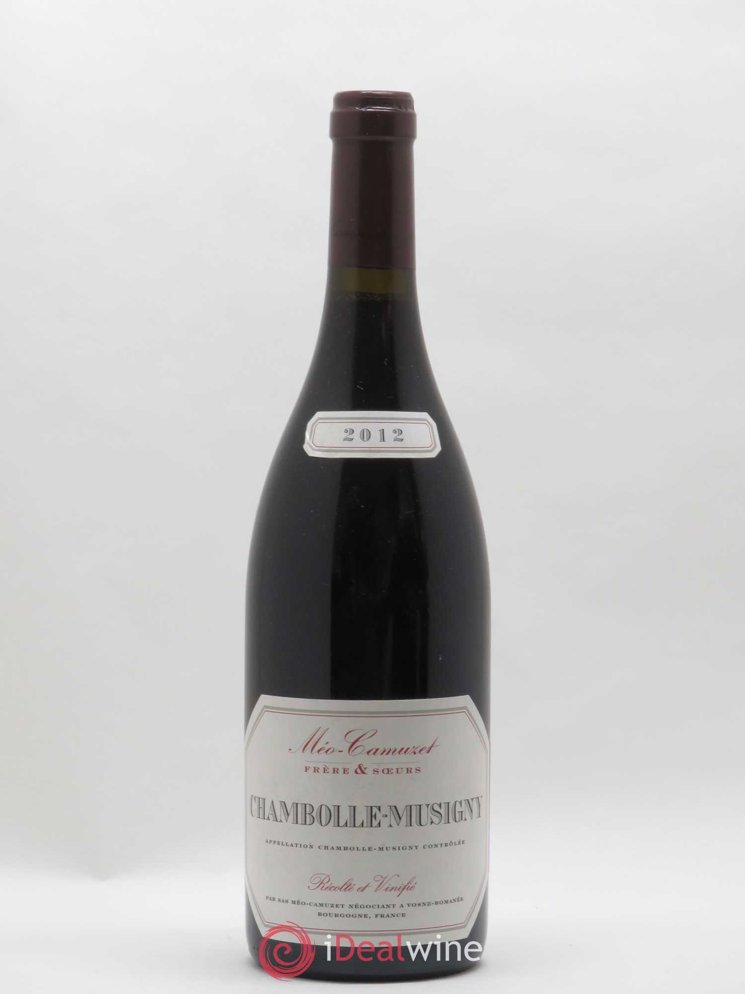 Chambolle-Musigny Méo-Camuzet (Frère & Soeurs) 2012 - Lot de 1 bouteille - 0