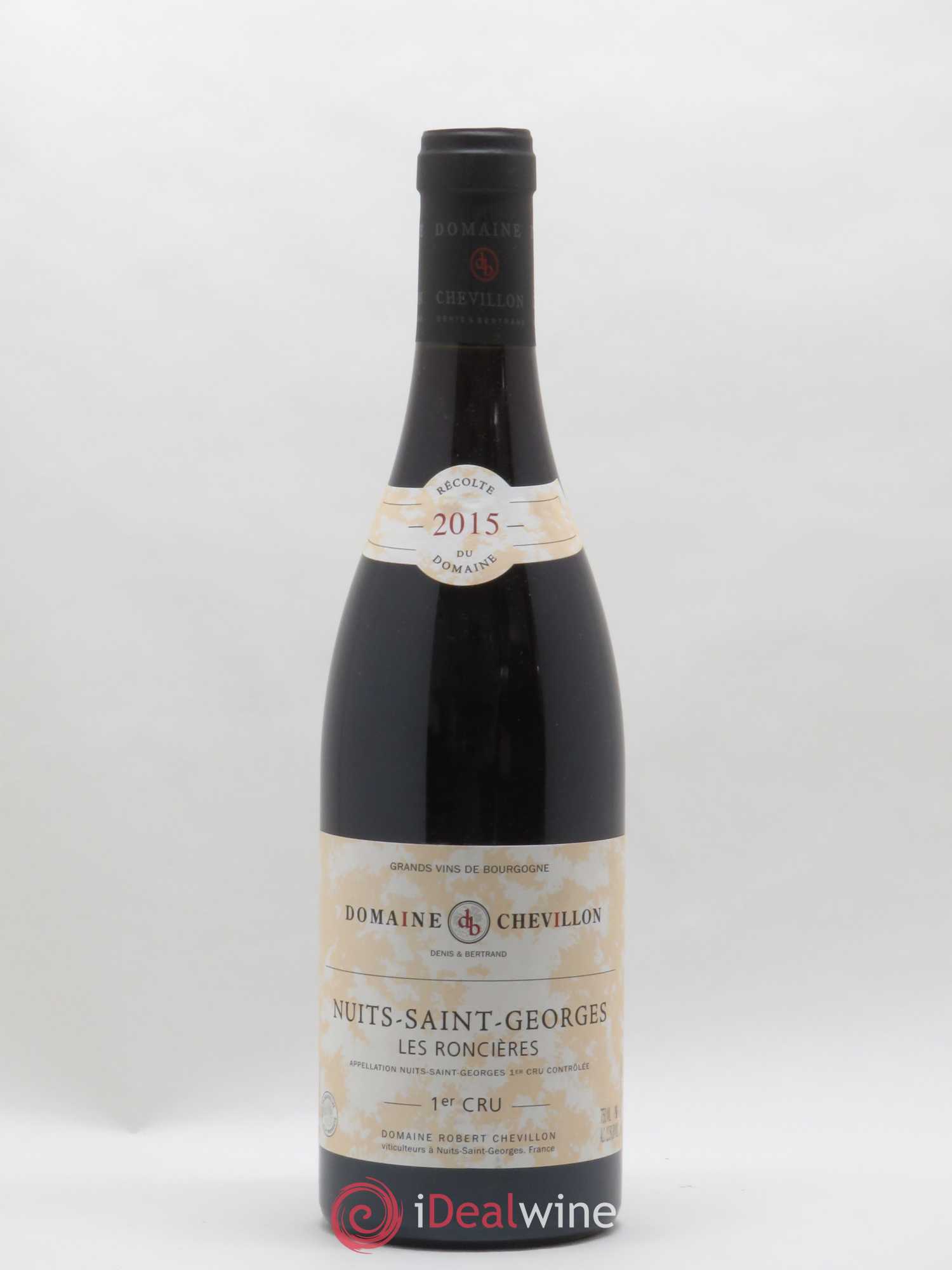Nuits-Saint-Georges 1er Cru Les Roncières Robert Chevillon 2015 - Lot de 1 bouteille - 0