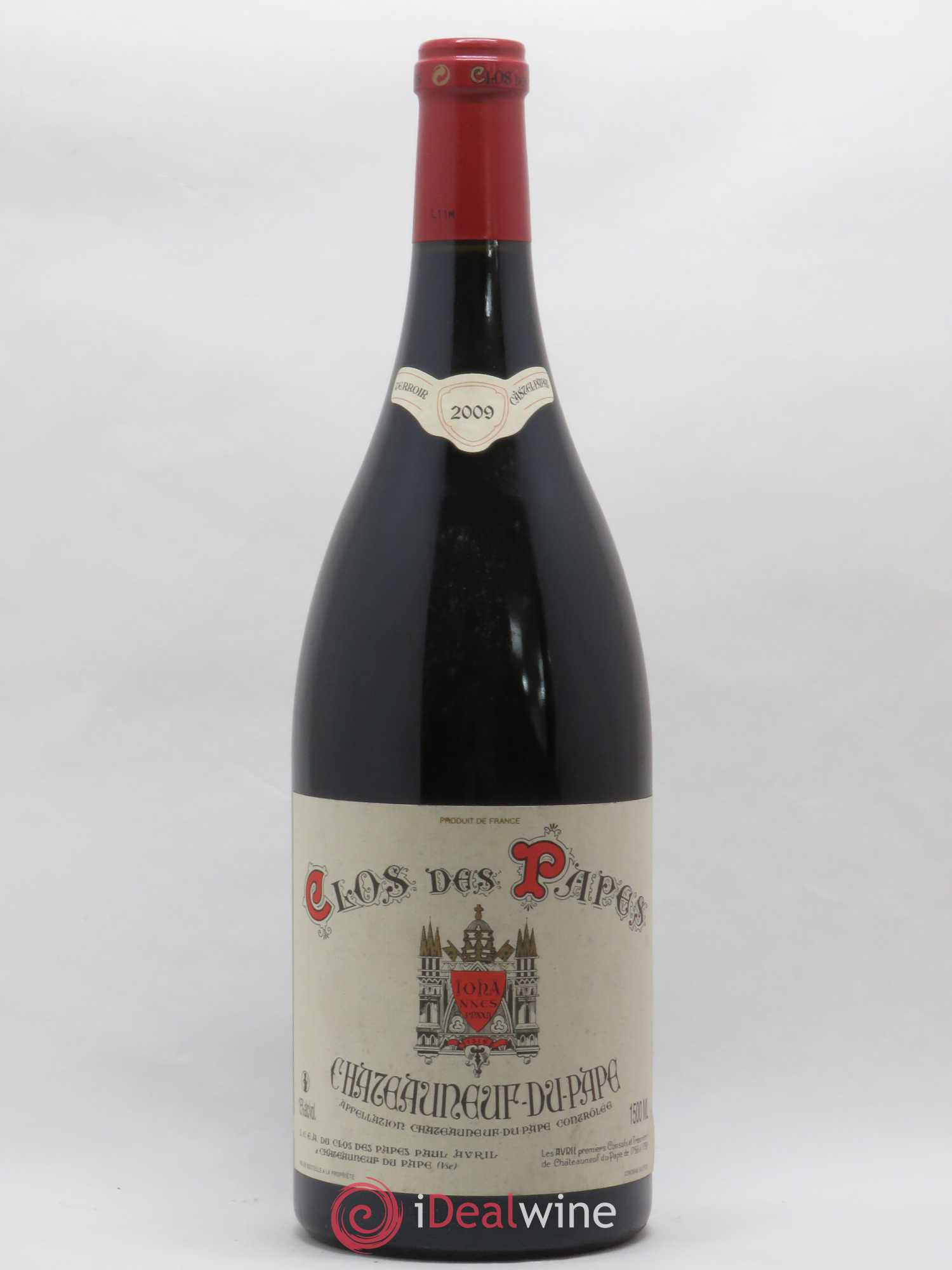 Châteauneuf-du-Pape Clos des Papes - Paul Avril 2009 - Lot de 1 magnum - 0
