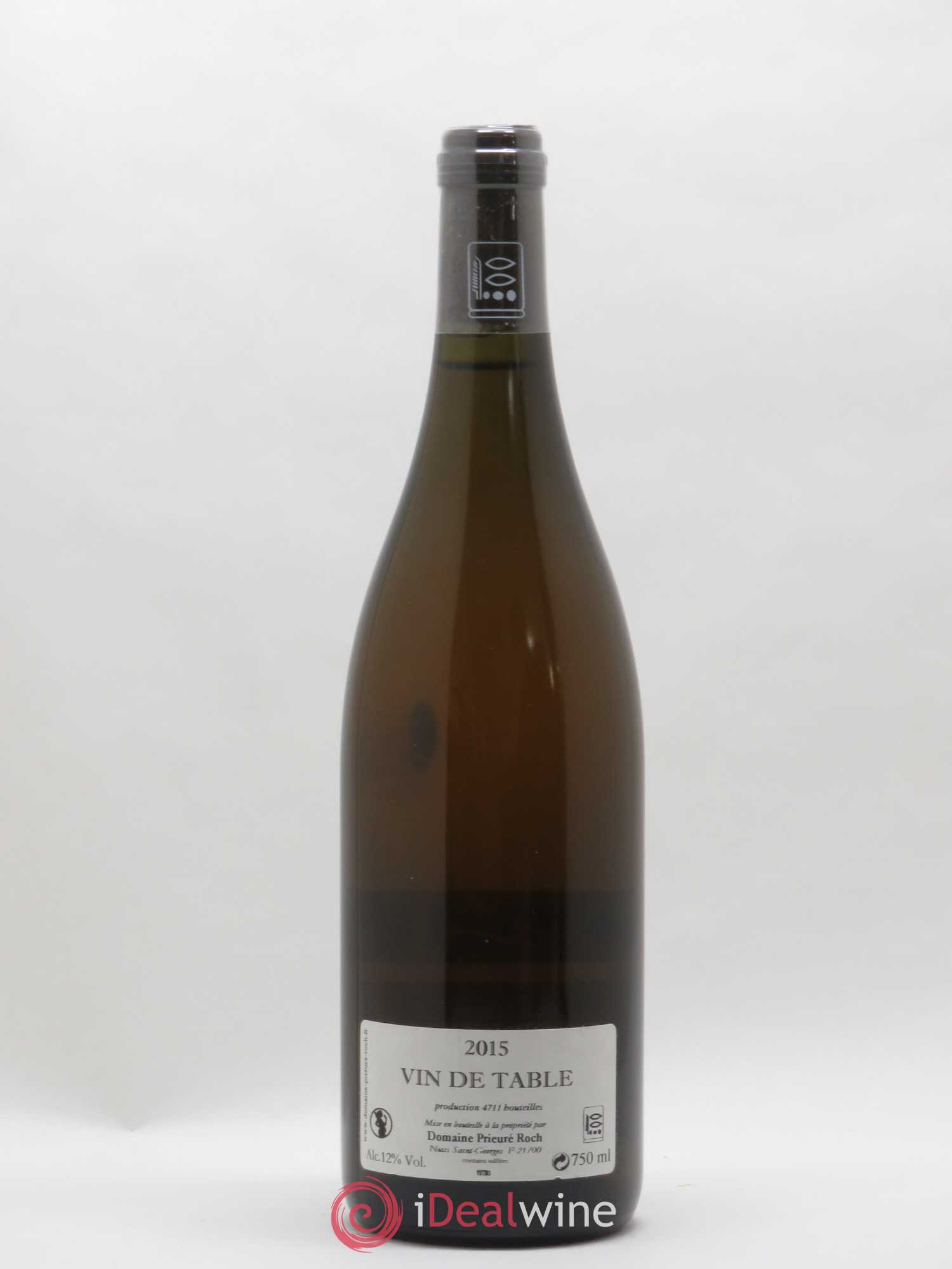 Vin de France Blanc de Macération Prieuré Roch 2015 - Lot de 1 bouteille - 1