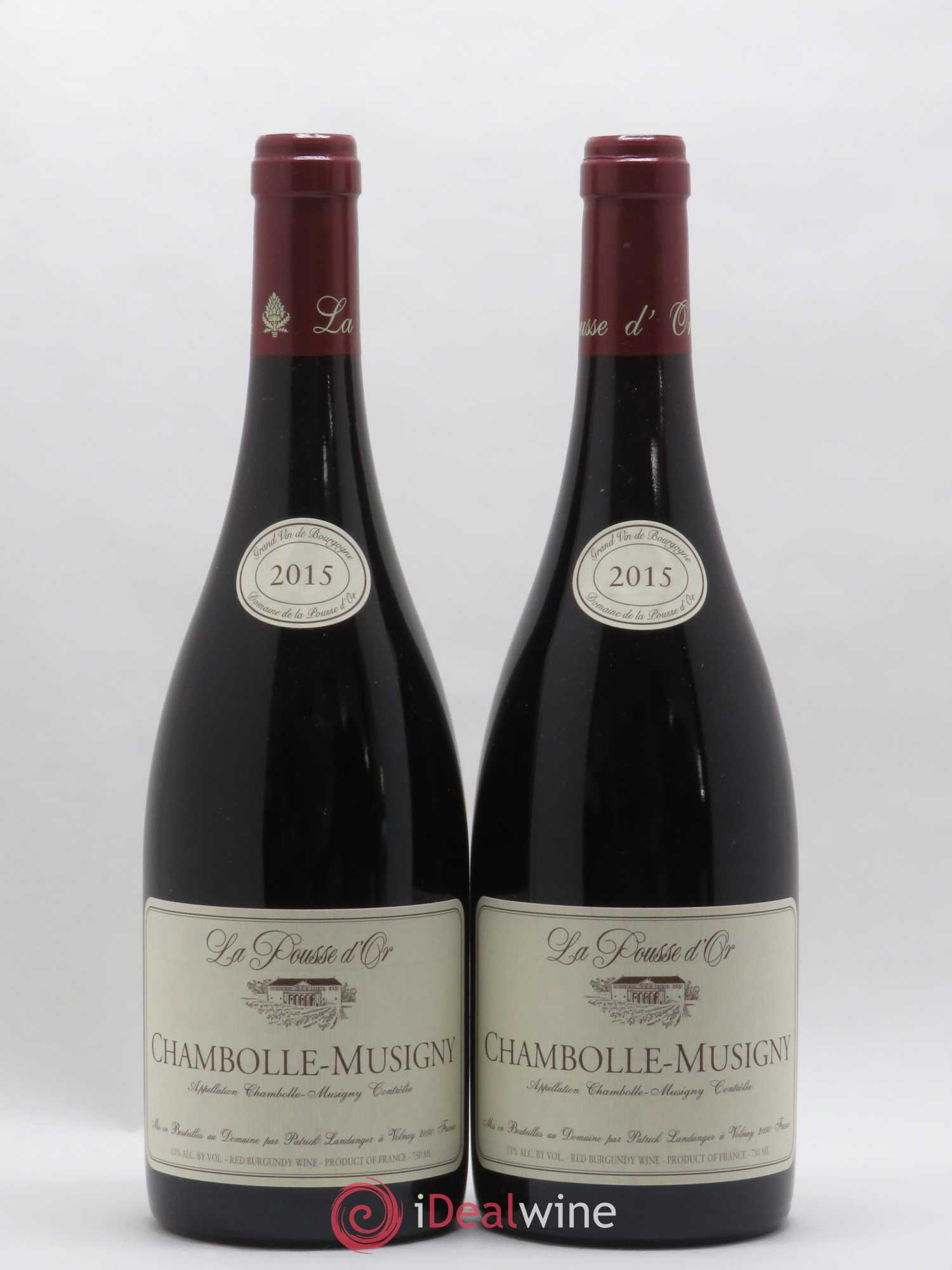 Chambolle-Musigny La Pousse d'Or (Domaine de) 2015 - Lot de 2 bouteilles - 0