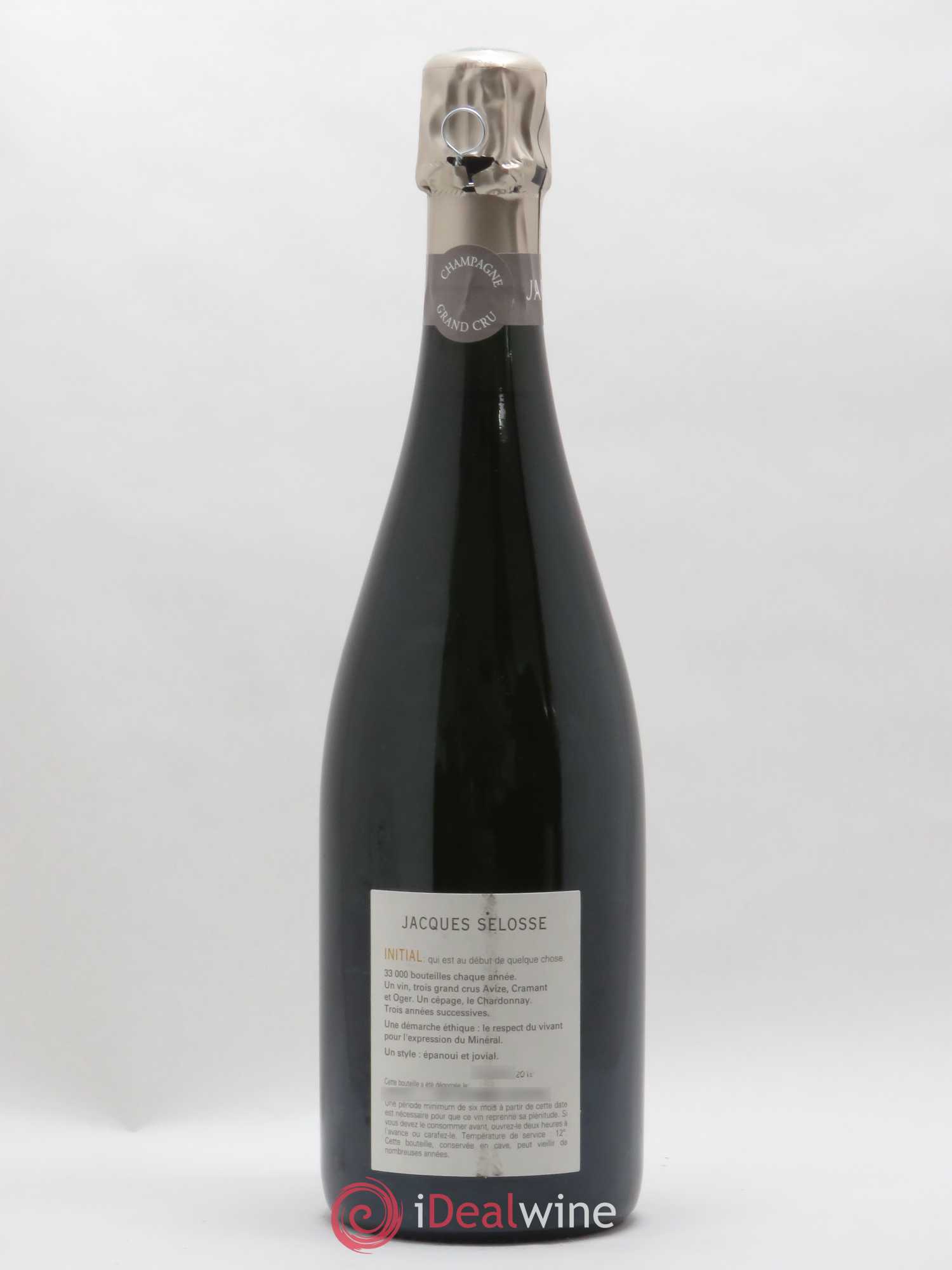 Initial Brut Jacques Selosse - Lot de 1 bouteille - 1