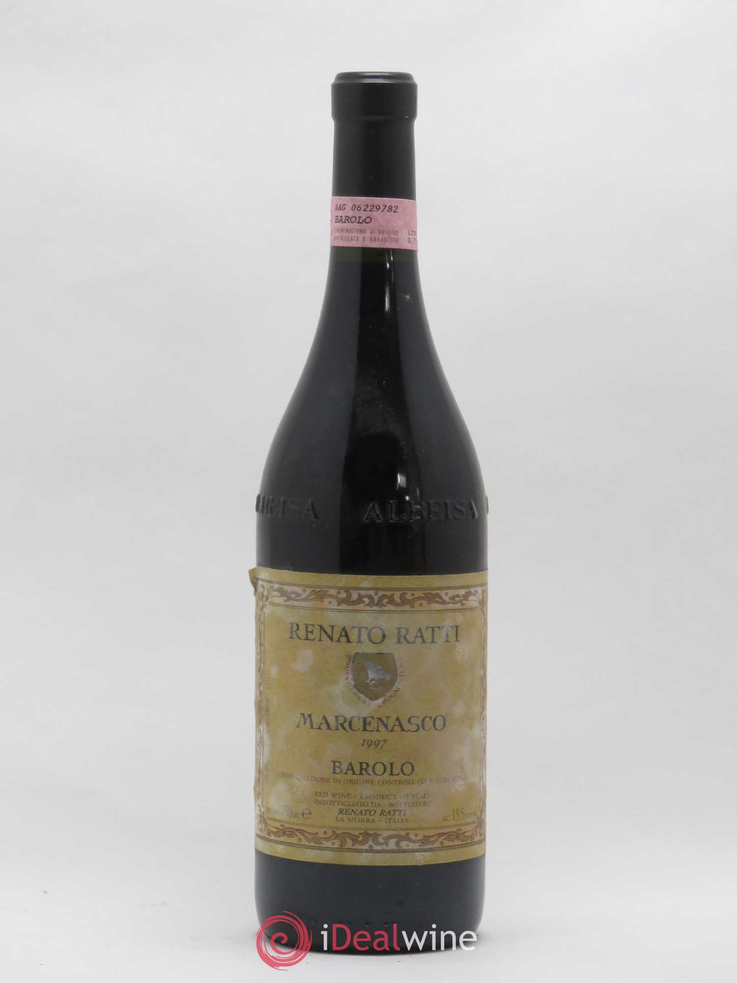 Barolo Marcenasco Renato Ratti 1997 - Posten von 1 Flasche - 0