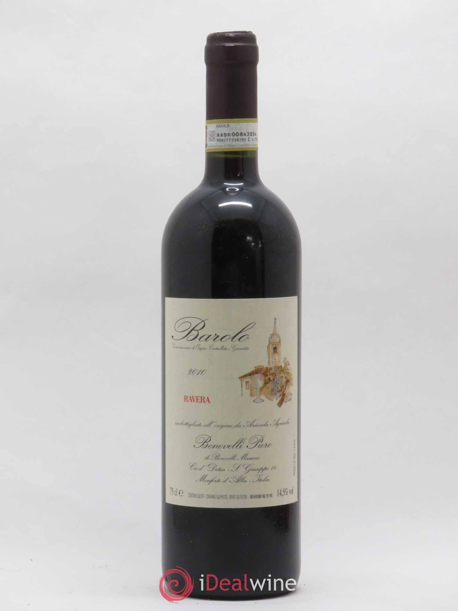 Barolo Ravera Benevelli Piero 2010 - Posten von 1 Flasche - 0