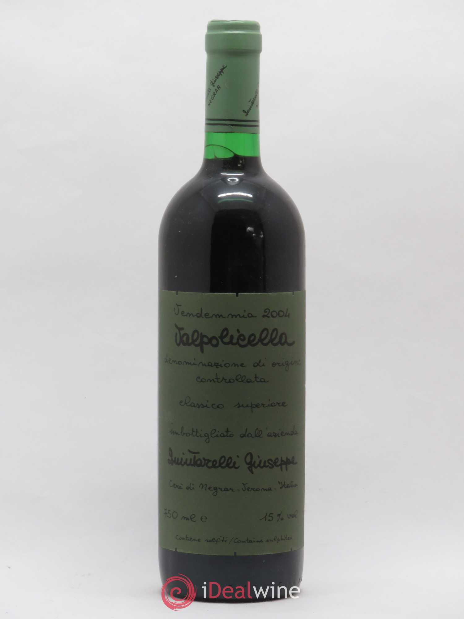 Valpolicella Classico Superiore Giuseppe Quintarelli 2004 - Lot de 1 bouteille - 0
