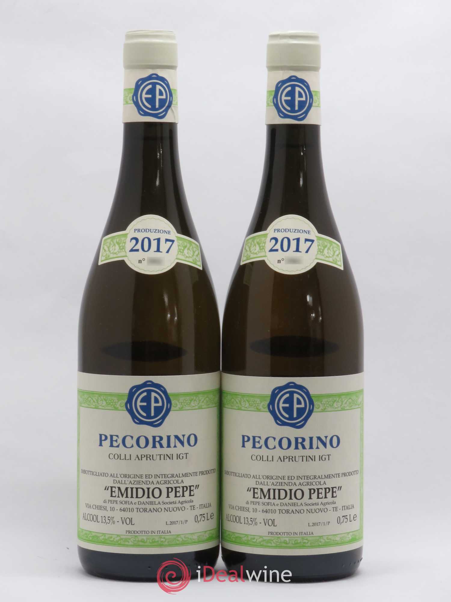 Colli Aprutini IGT Pecorino Emidio Pepe 2017 - Lot de 2 bouteilles - 0