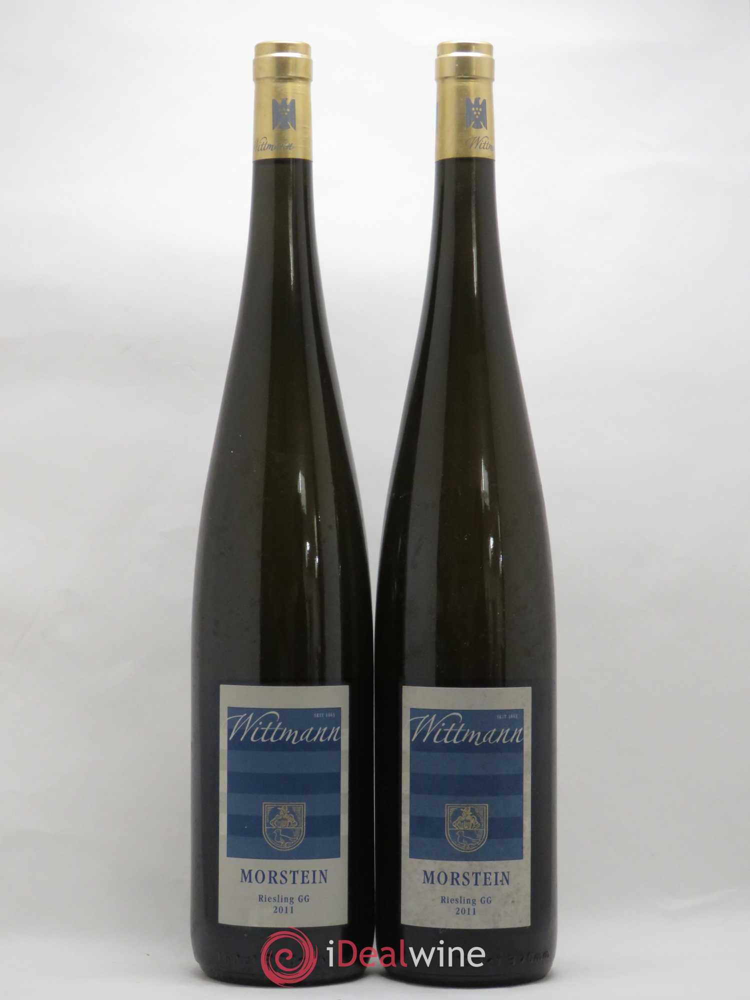 Allemagne Rheinhessen Riesling Trocken Westhofen Morstein GG Wittmann 2011 - Posten von 2 Magnum - 0