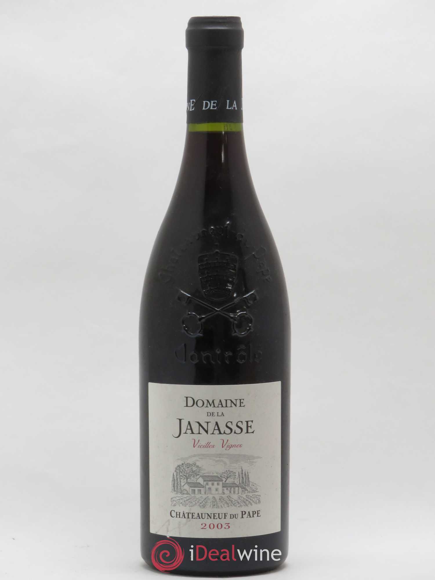 Châteauneuf-du-Pape Cuvée Vieilles Vignes La Janasse (Domaine de) 2003 - Lot de 1 bouteille - 0
