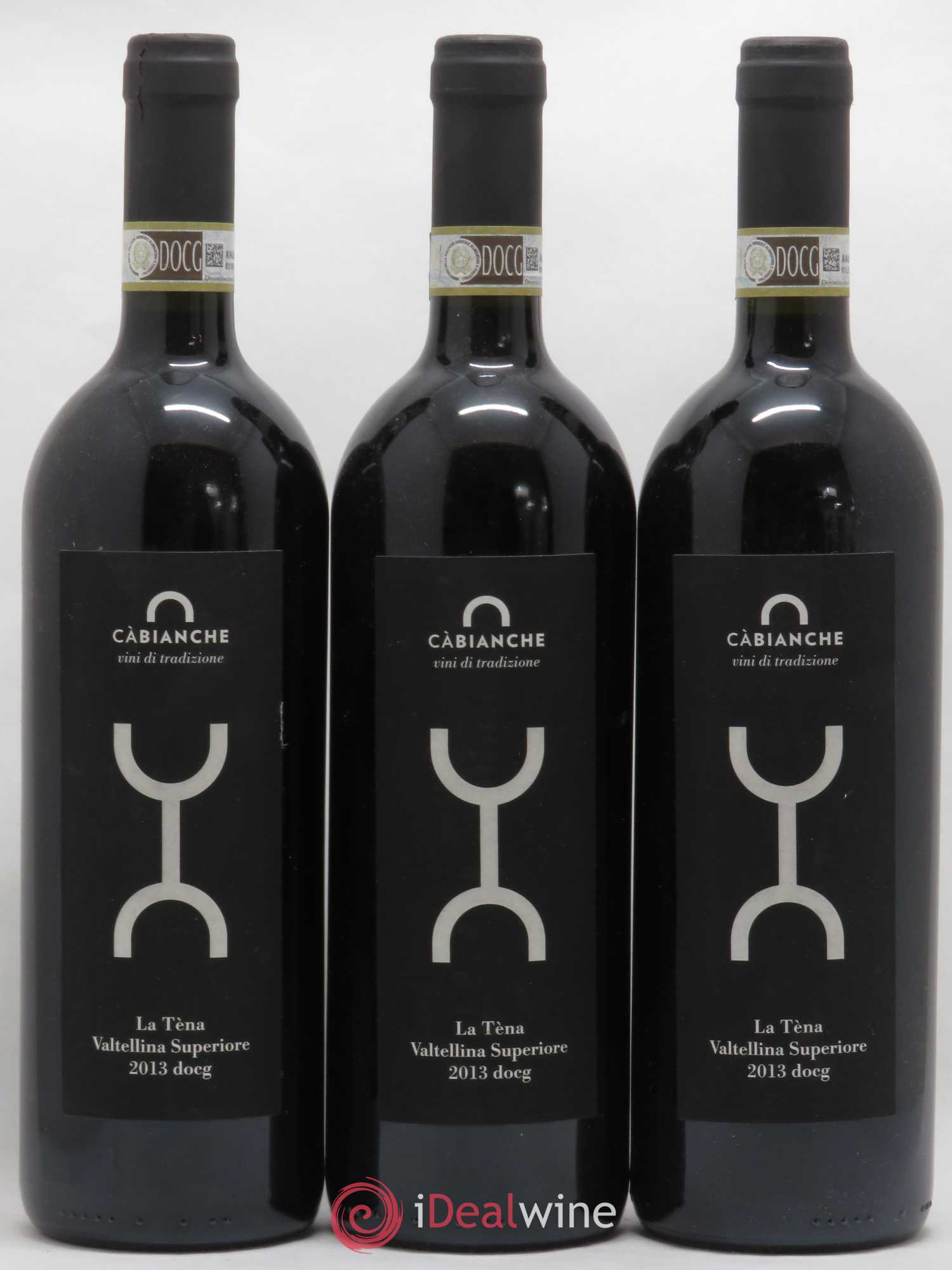 Italie La Tena DOCG Valtellina Superiore CaBianche 2013 - Posten von 3 Flaschen - 0