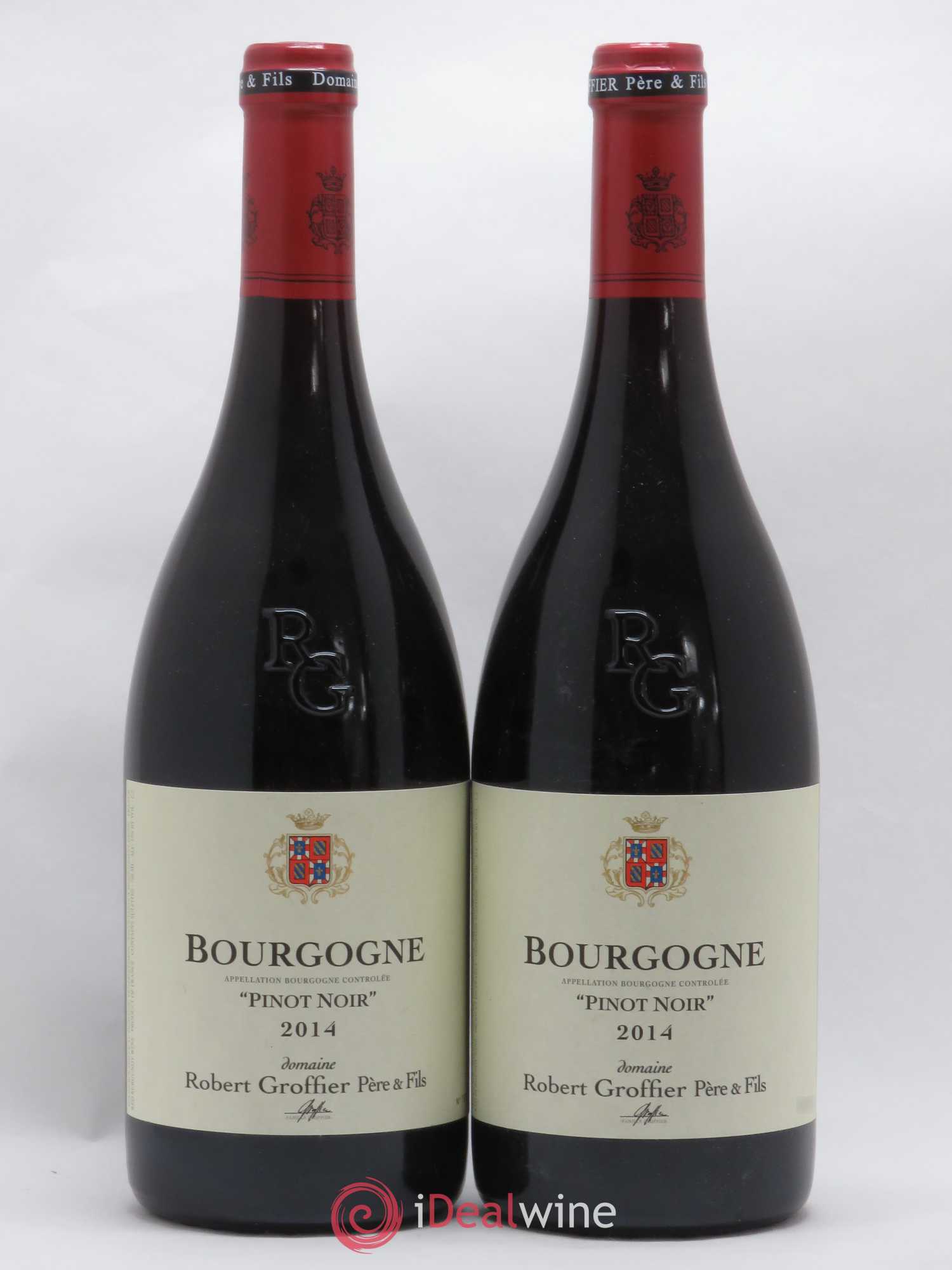 Bourgogne Robert Groffier Père & Fils (Domaine) 2014 - Lot de 2 bouteilles - 0