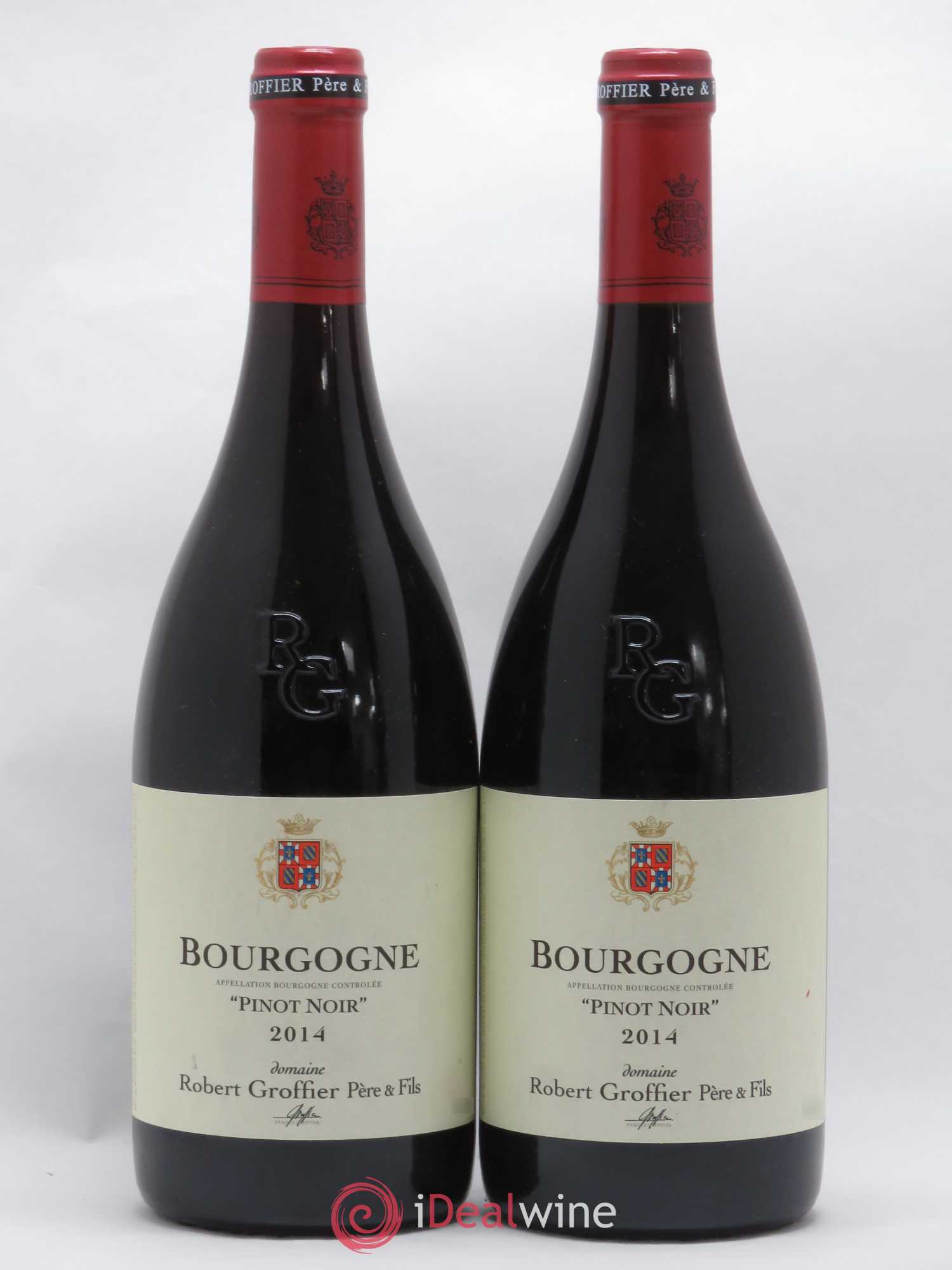 Bourgogne Robert Groffier Père & Fils (Domaine) 2014 - Lot de 2 bouteilles - 0