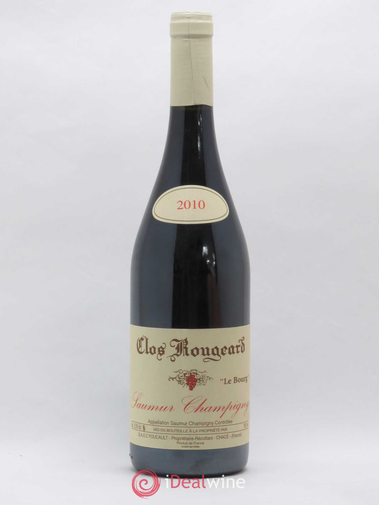 Saumur-Champigny Le Bourg Clos Rougeard 2010 - Lot de 1 bouteille - 0