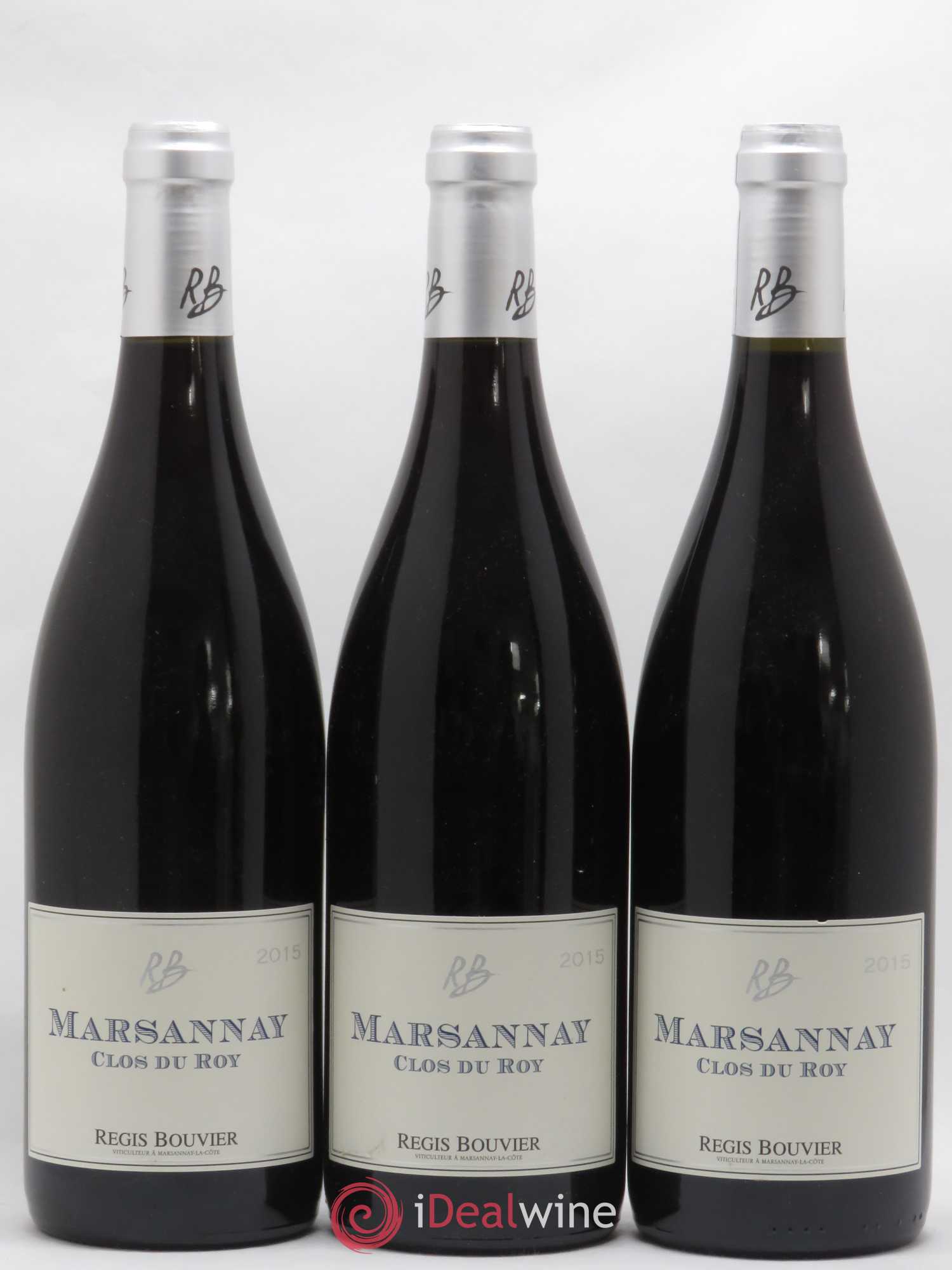 Marsannay Clos du Roy Régis Bouvier 2015 - Posten von 3 Flaschen - 0