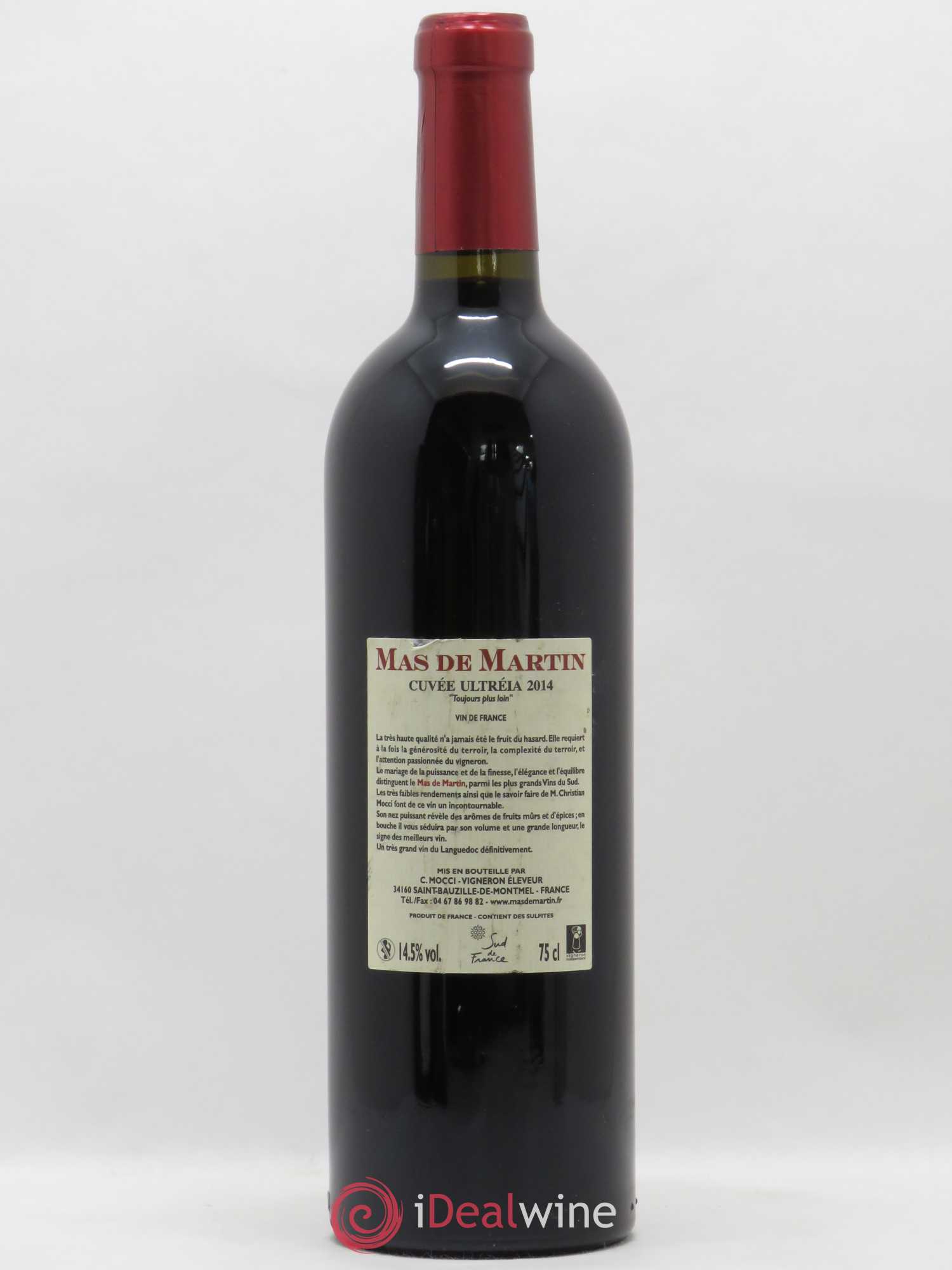 Vin de France Ultreia Mas de Martin 2014 - Posten von 1 Flasche - 1