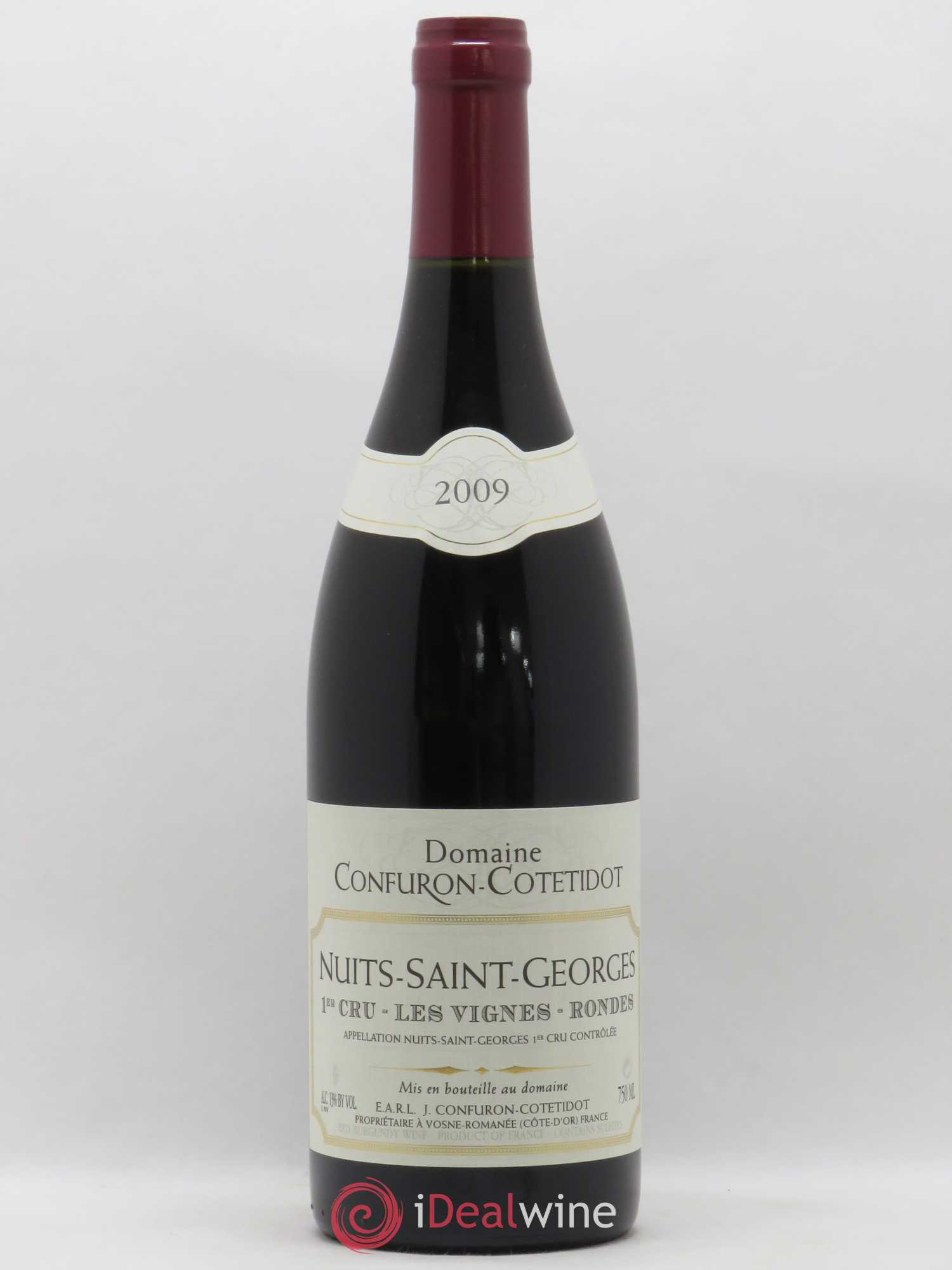 Nuits-Saint-Georges 1er Cru Les Vignes Rondes Confuron-Cotetidot 2009 - Lot de 1 bouteille - 0
