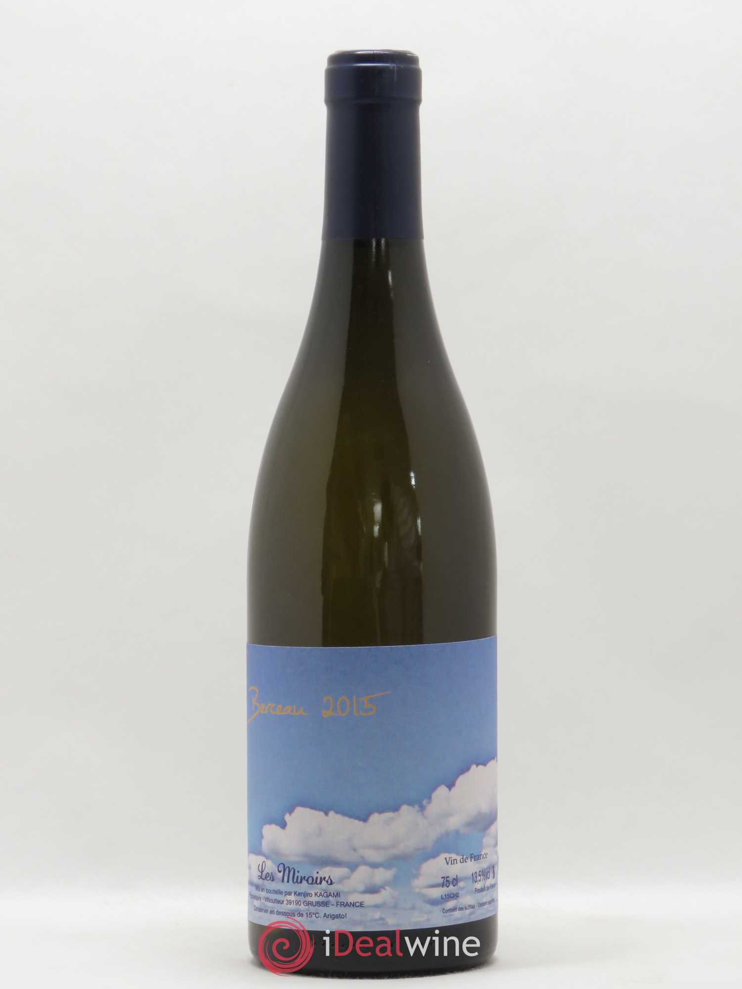 Vin de France Le Berceau Kenjiro Kagami - Domaine des Miroirs 2015 - Lot de 1 bouteille - 0