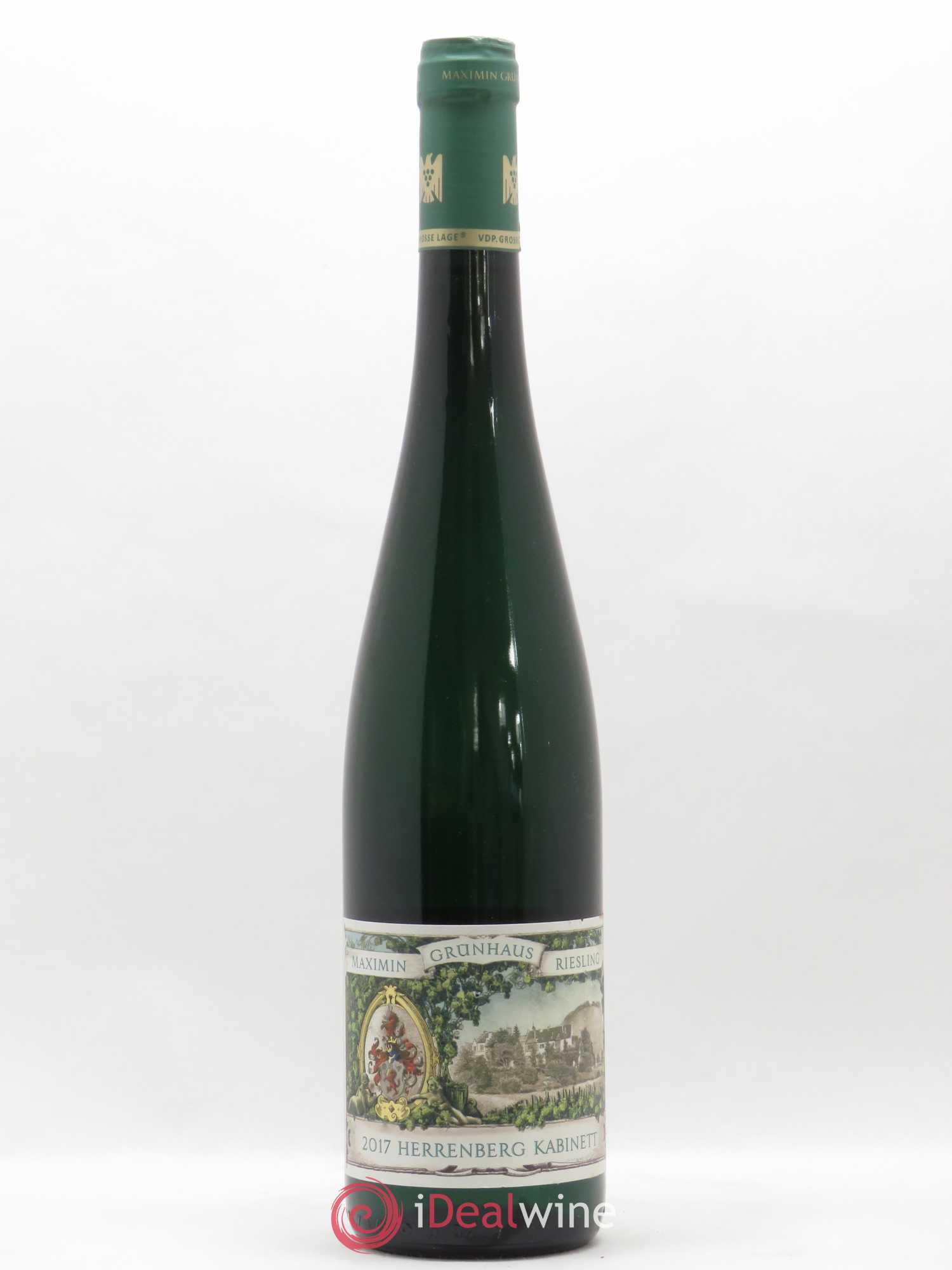 Allemagne Mosel-Saar Riesling Herrenberg Kabinett Maximim Grünhaus 2017 - Posten von 1 Flasche - 0