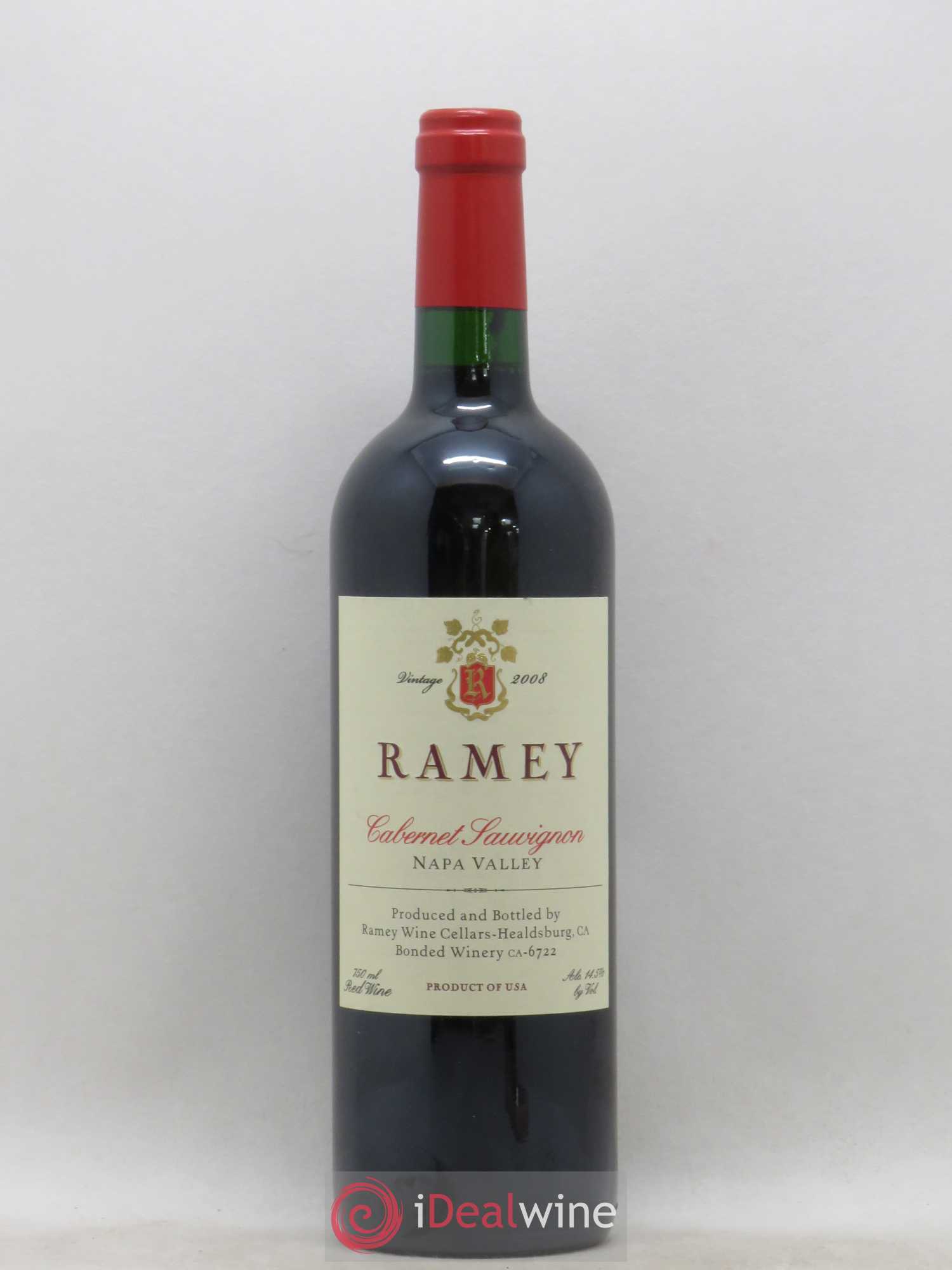 USA Ramey Cabernet Sauvignon Napa Valley 2008 - Posten von 1 Flasche - 0
