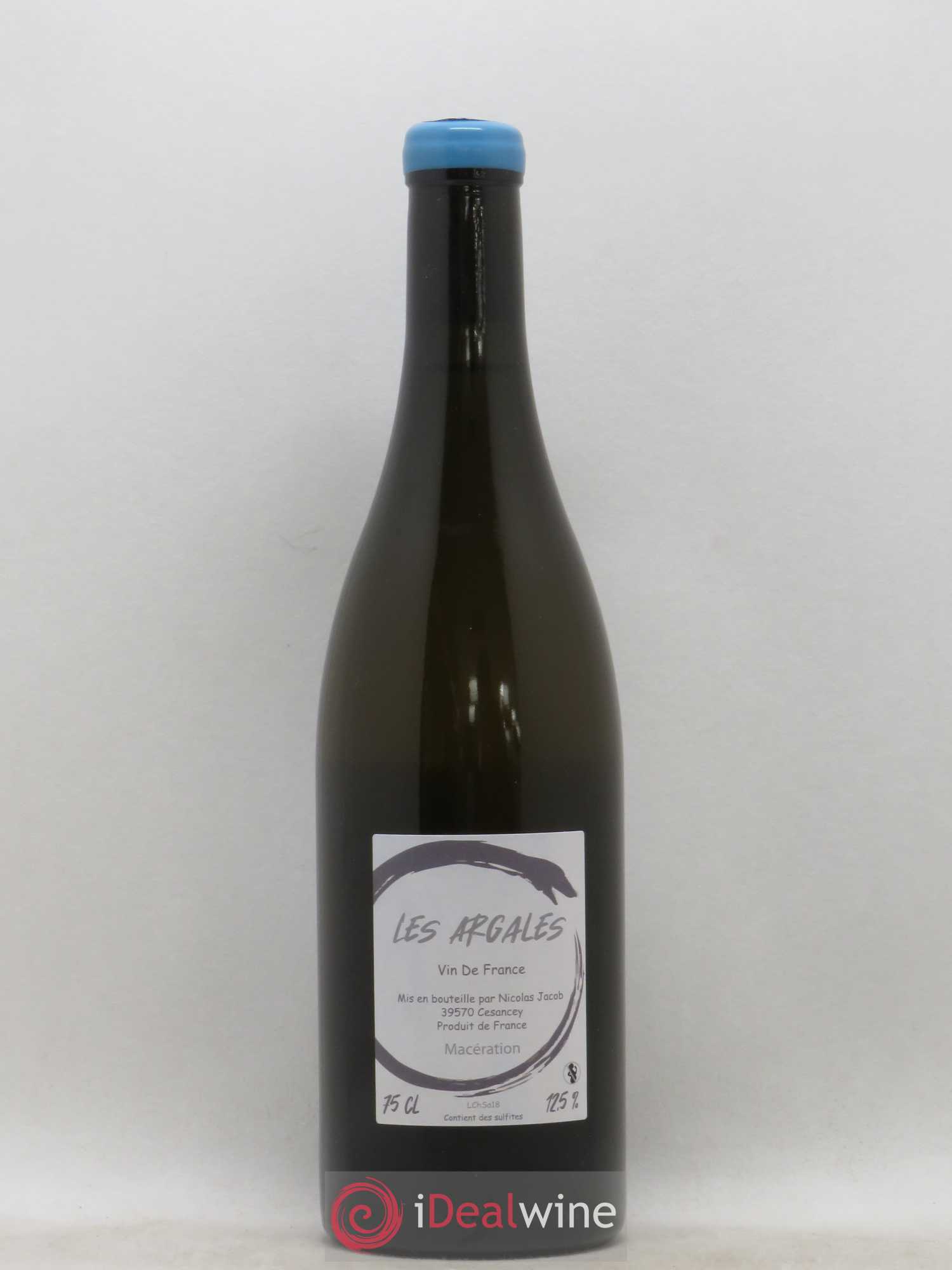 Vin de France Les Argales Nicolas Jacob 2018 - Lot de 1 bouteille - 1