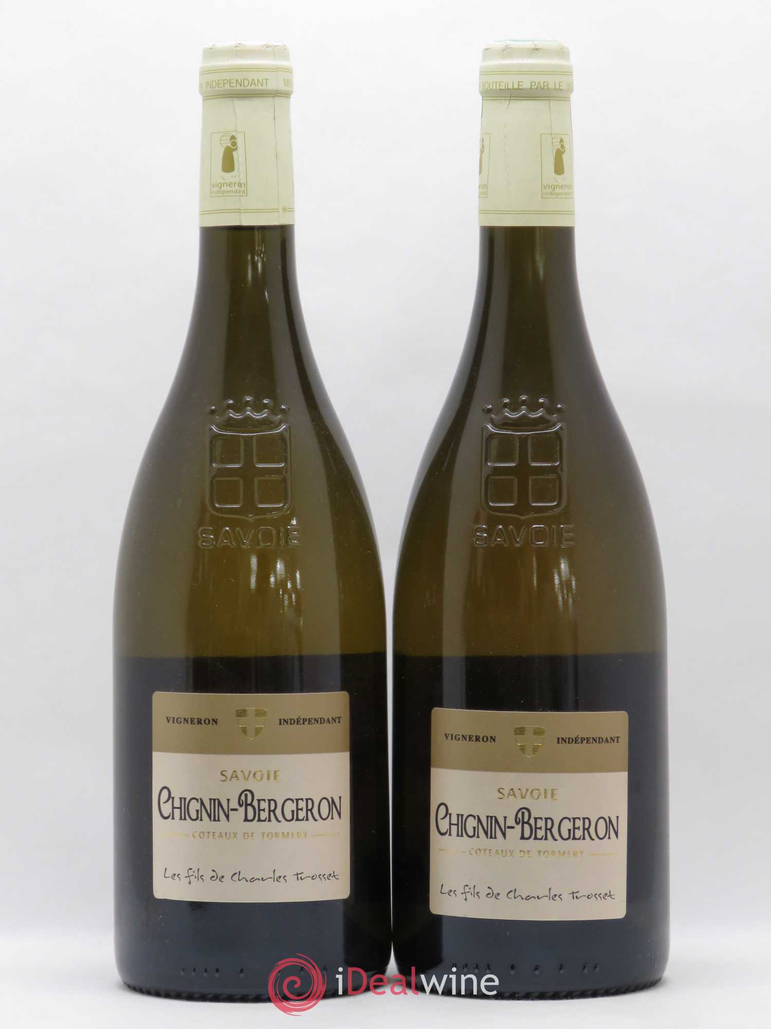 Vin de Savoie Chignin-Bergeron Les Fils de Charles Trosset Symphonie d'Automne 2012 - Posten von 2 Flaschen - 0
