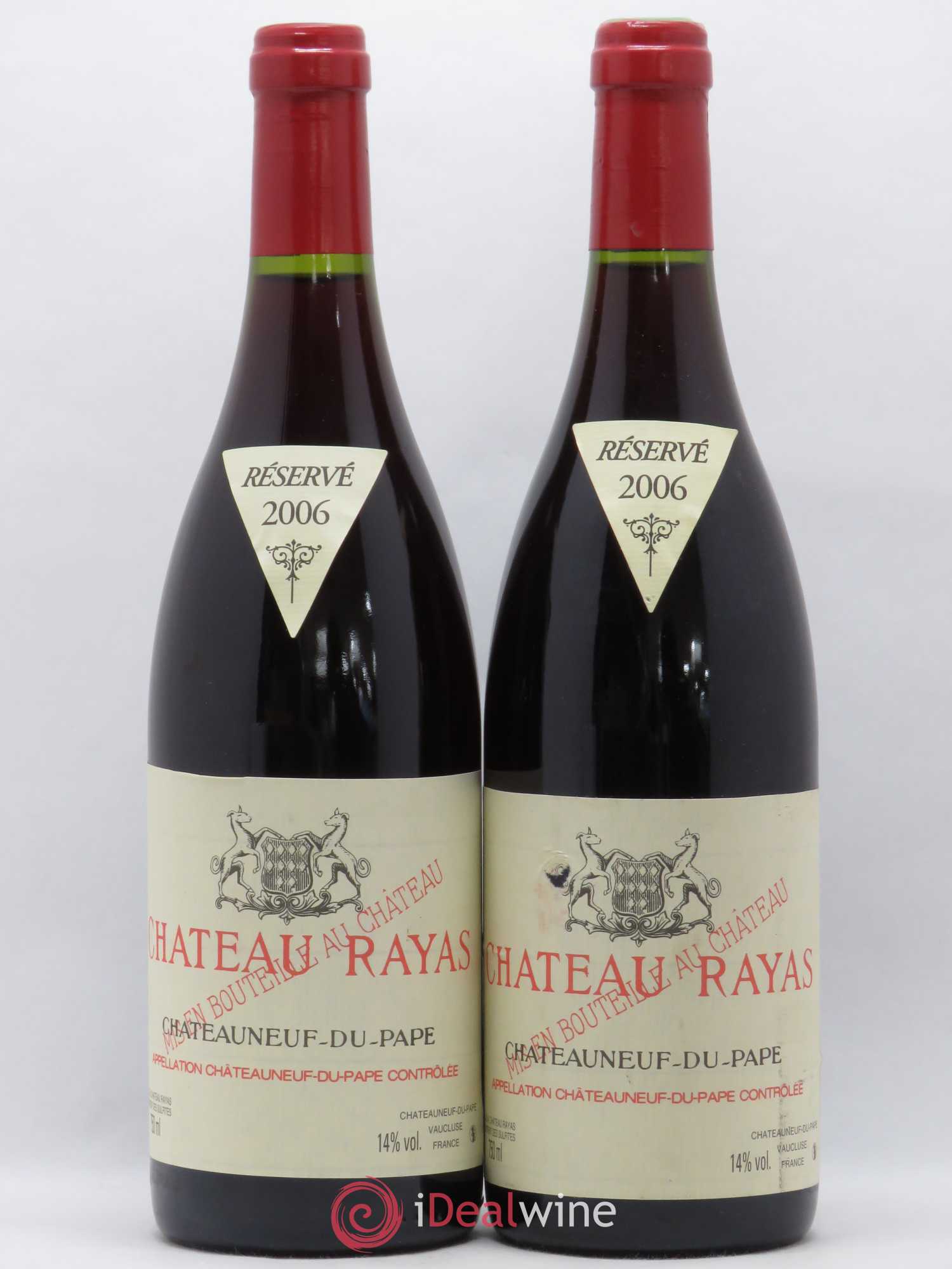Châteauneuf-du-Pape Château Rayas Emmanuel Reynaud 2006 - Lot de 2 bouteilles - 0
