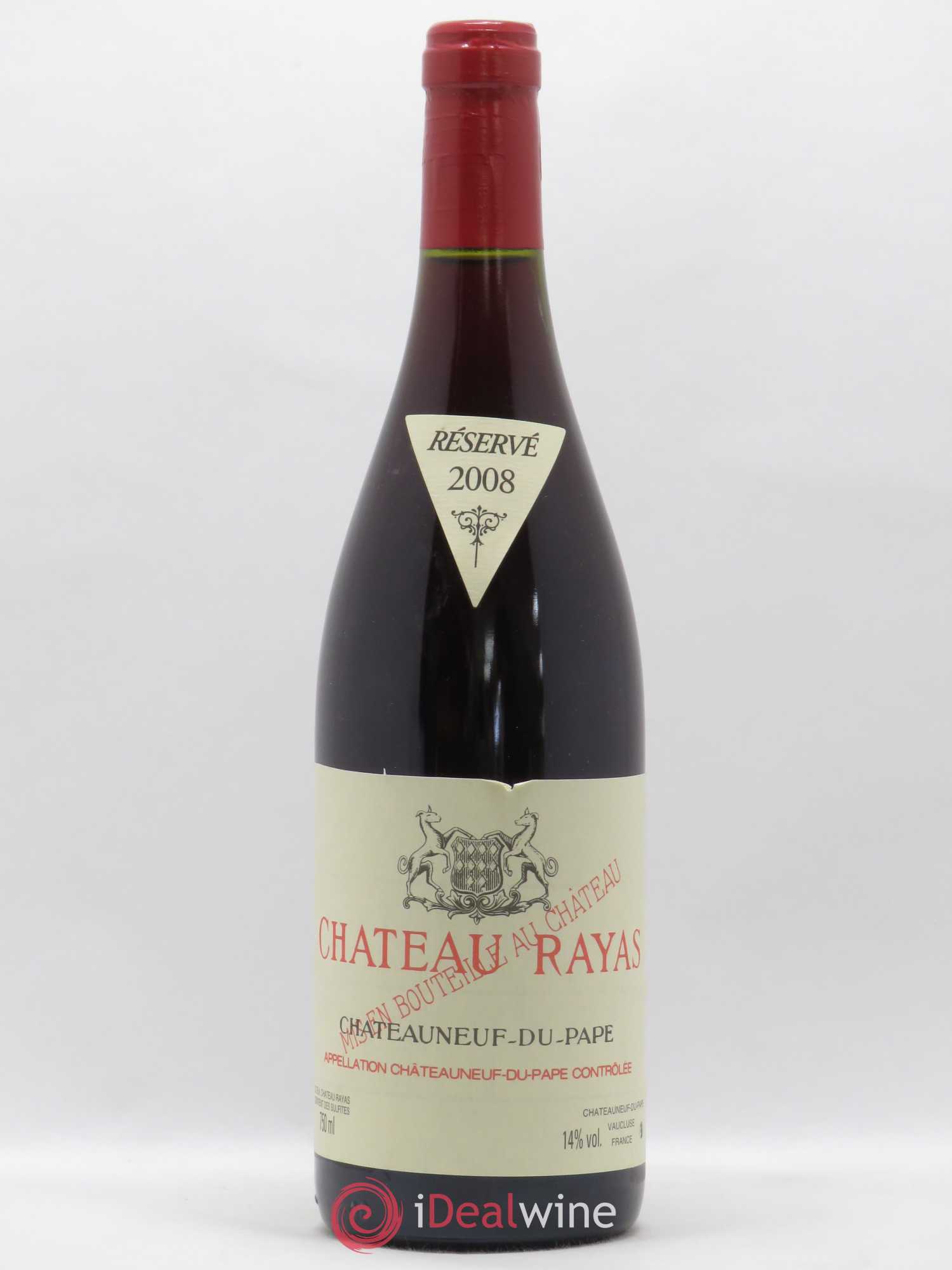 Châteauneuf-du-Pape Château Rayas Emmanuel Reynaud 2008 - Lot de 1 bouteille - 0