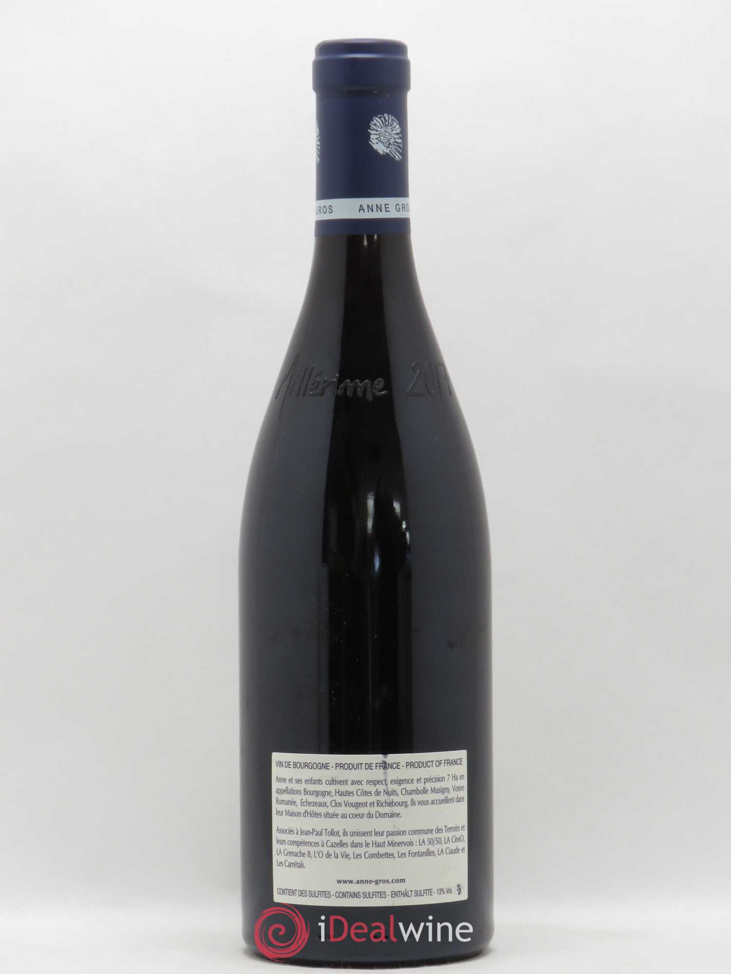 Richebourg Grand Cru Anne Gros 2017 - Lot de 1 bouteille - 1