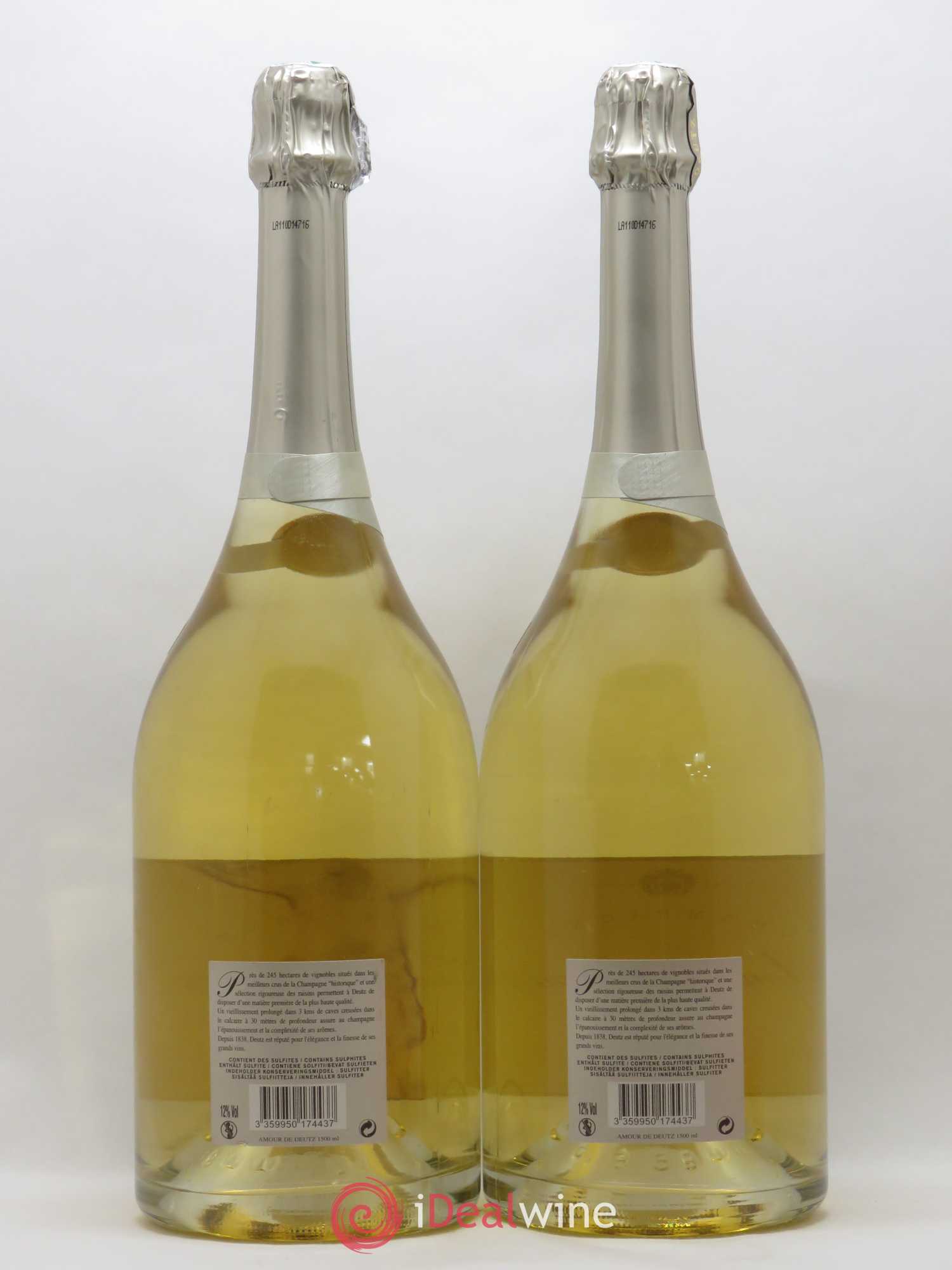Amour de Deutz Brut Deutz 2006 - Lot de 2 magnums - 1