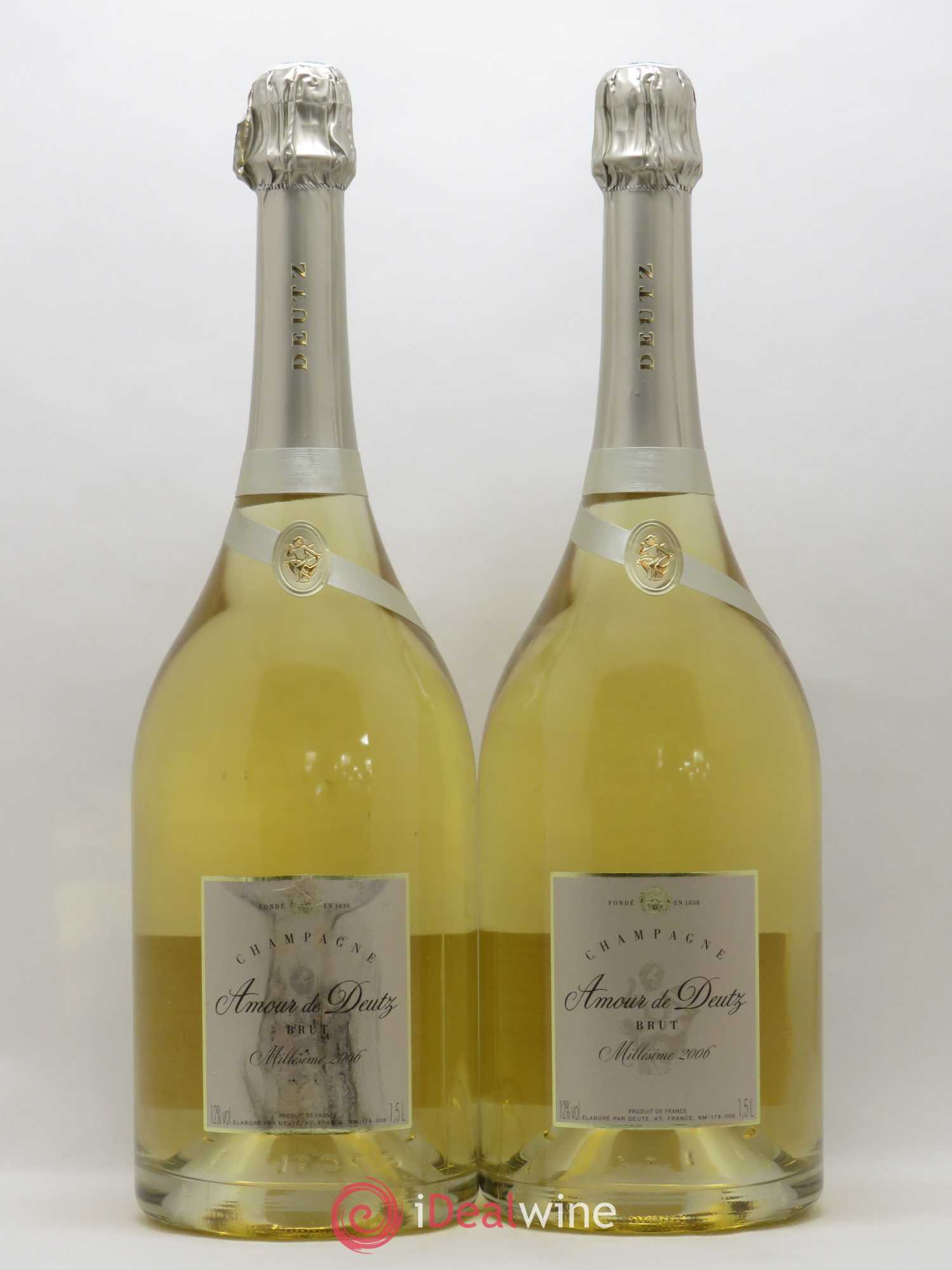 Amour de Deutz Brut Deutz 2006 - Lot de 2 magnums - 0