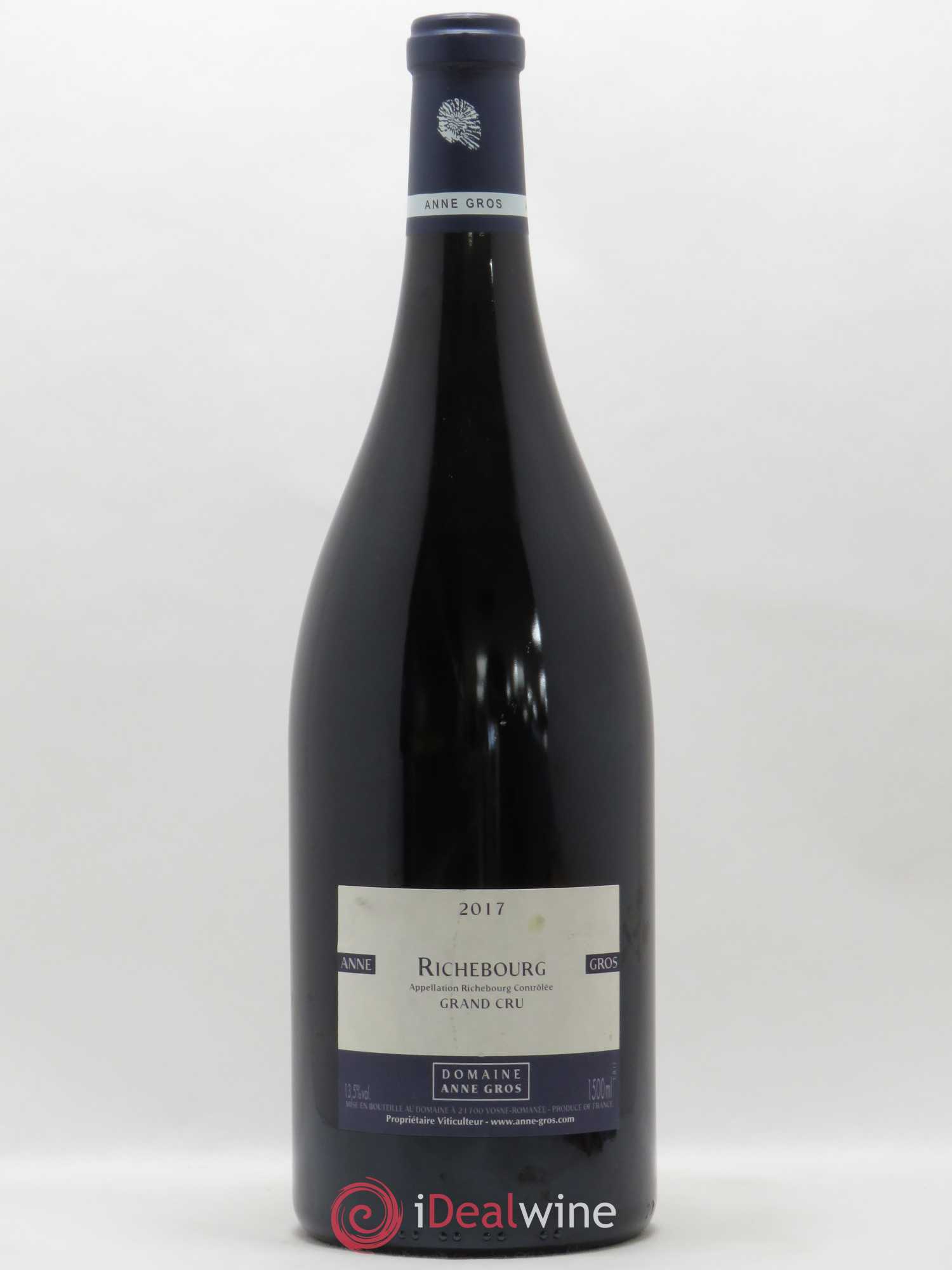 Richebourg Grand Cru Anne Gros 2017 - Lot de 1 magnum - 0
