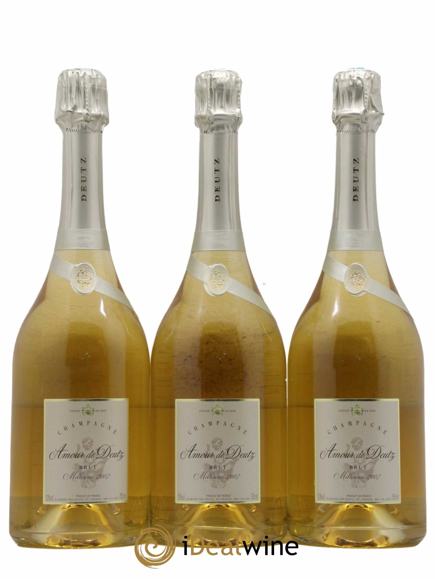 Amour de Deutz Brut Deutz 2007 - Lot de 3 bouteilles - 0