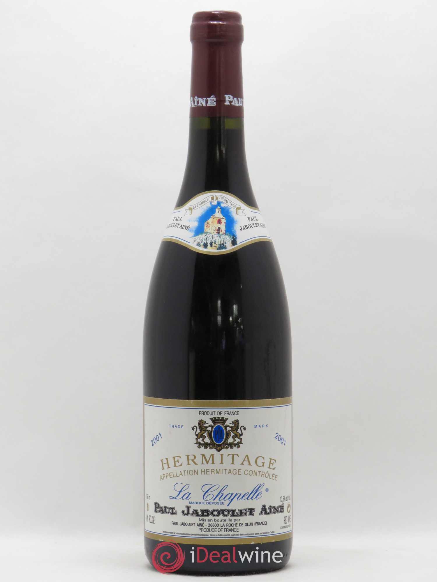 Hermitage La Chapelle Paul Jaboulet Ainé 2001 - Lot de 1 bouteille - 0