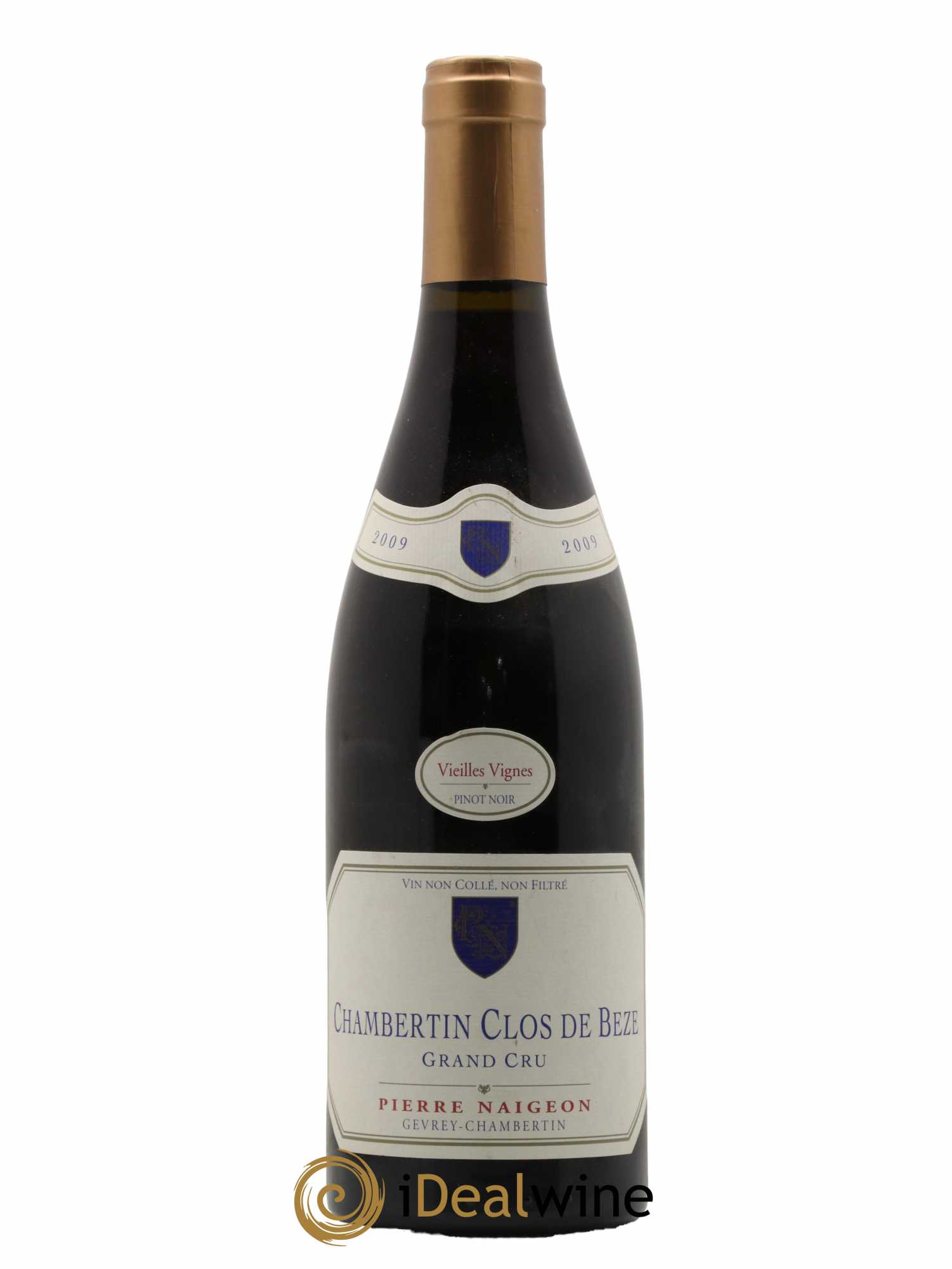 Chambertin Clos de Bèze Grand Cru Pierre Naigeon (Domaine) 2009 - Lot de 1 bouteille - 0