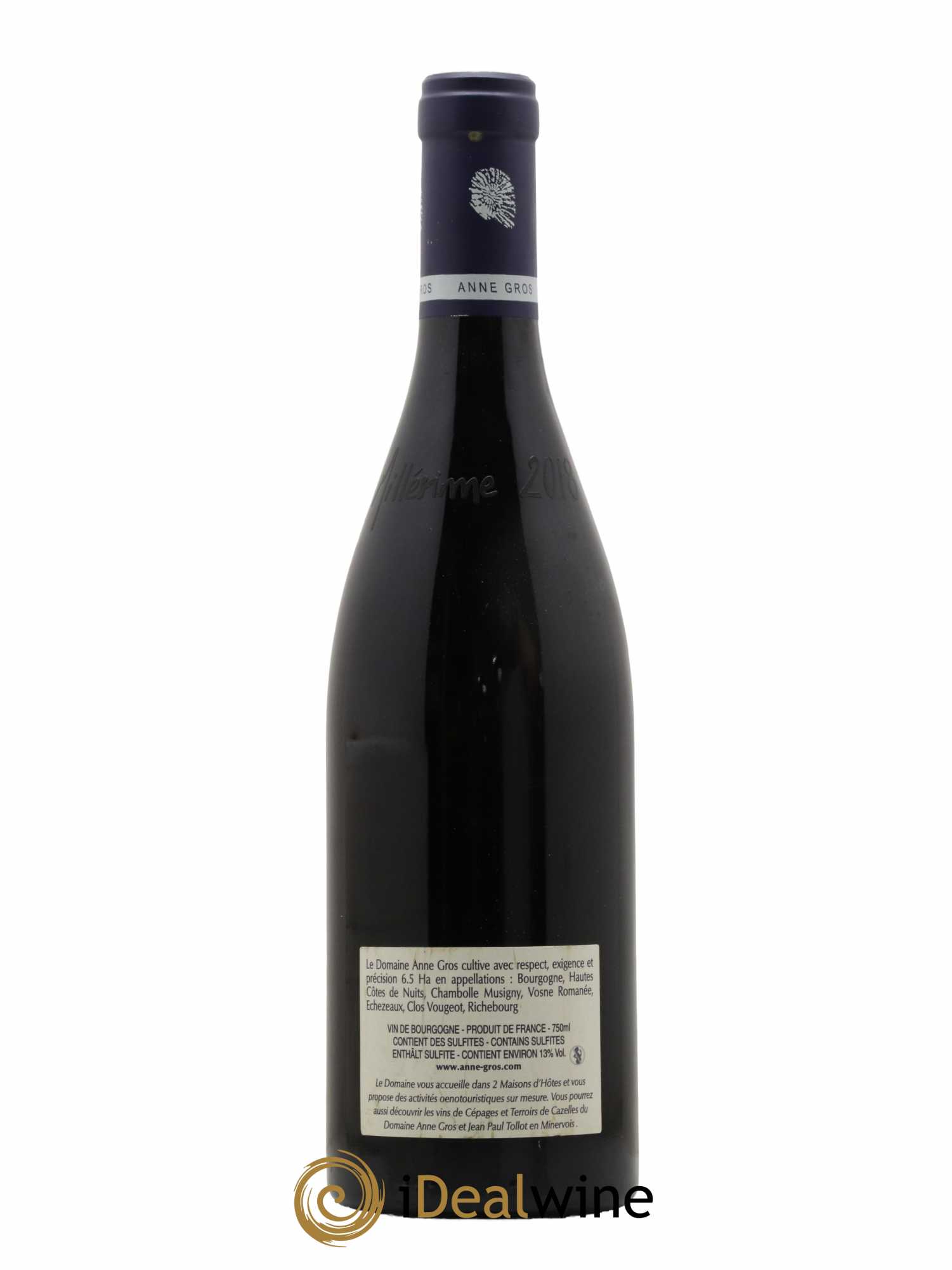 Echezeaux Grand Cru Les Loachausses Anne Gros 2018 - Lot of 1 bottle - 1