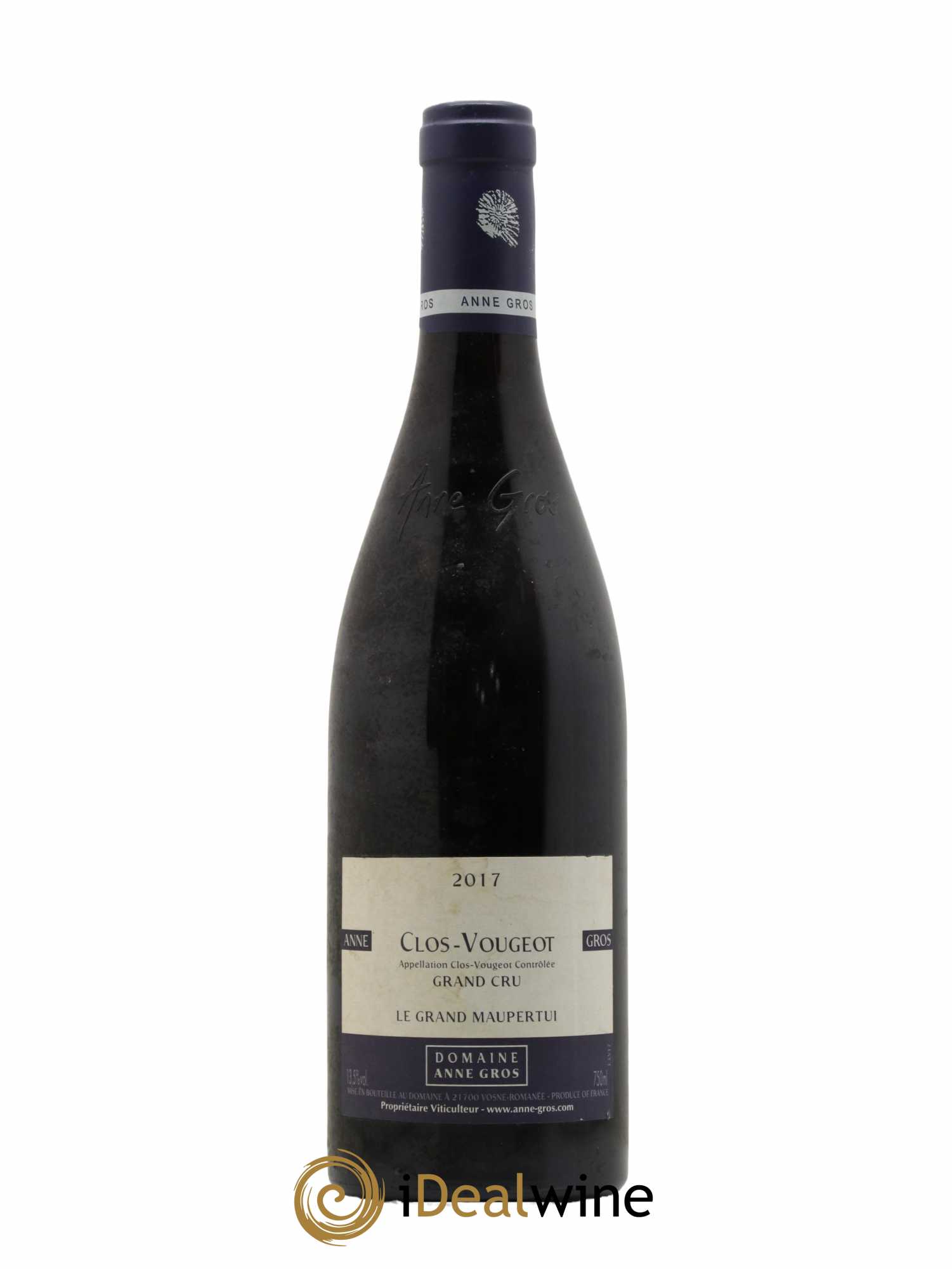 Clos de Vougeot Grand Cru Le Grand Maupertui Anne Gros 2017 - Lot of 1 bottle - 0