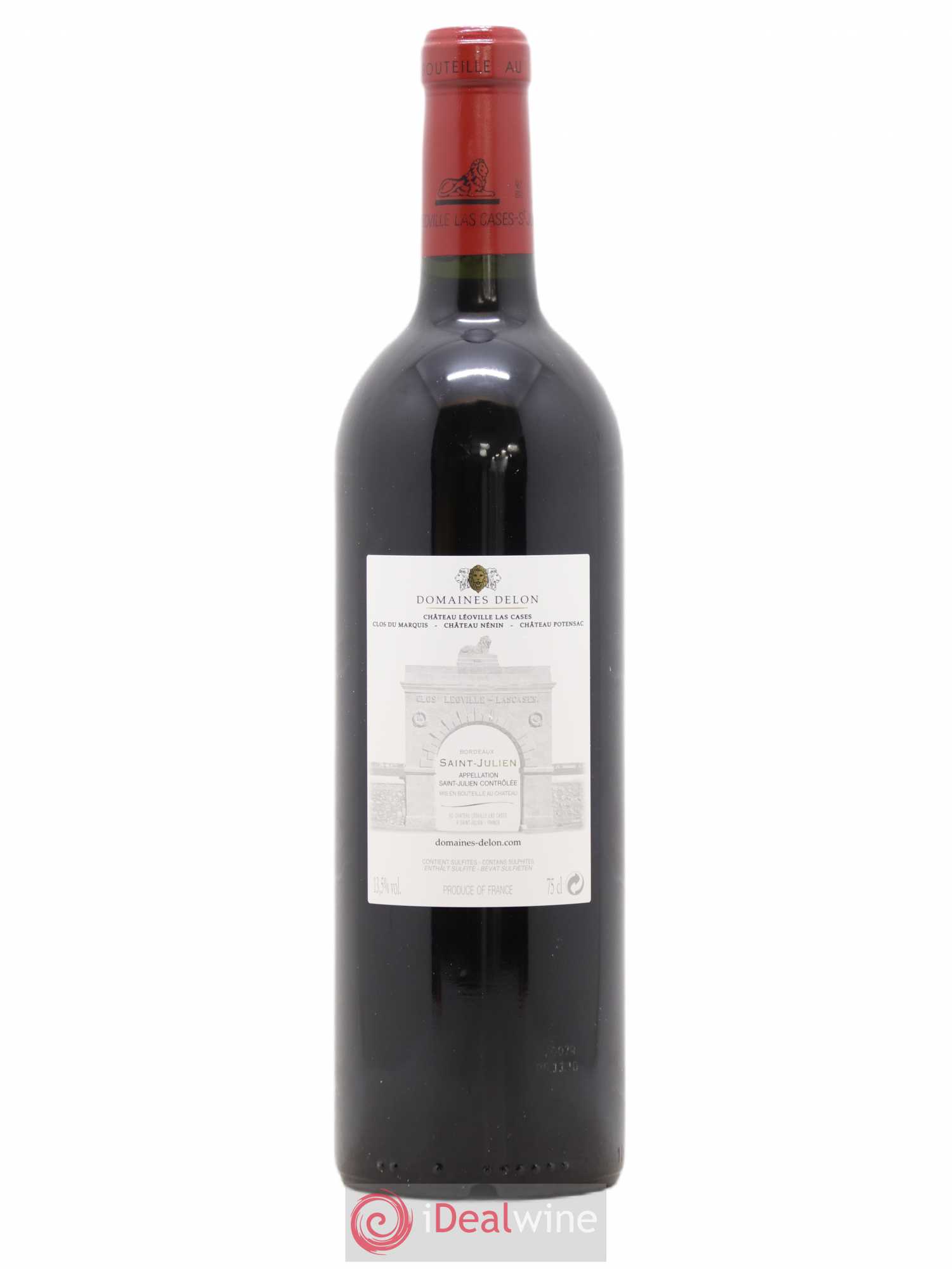 Château Léoville Las Cases 2ème Grand Cru Classé 2016 - Lot de 1 bouteille - 1