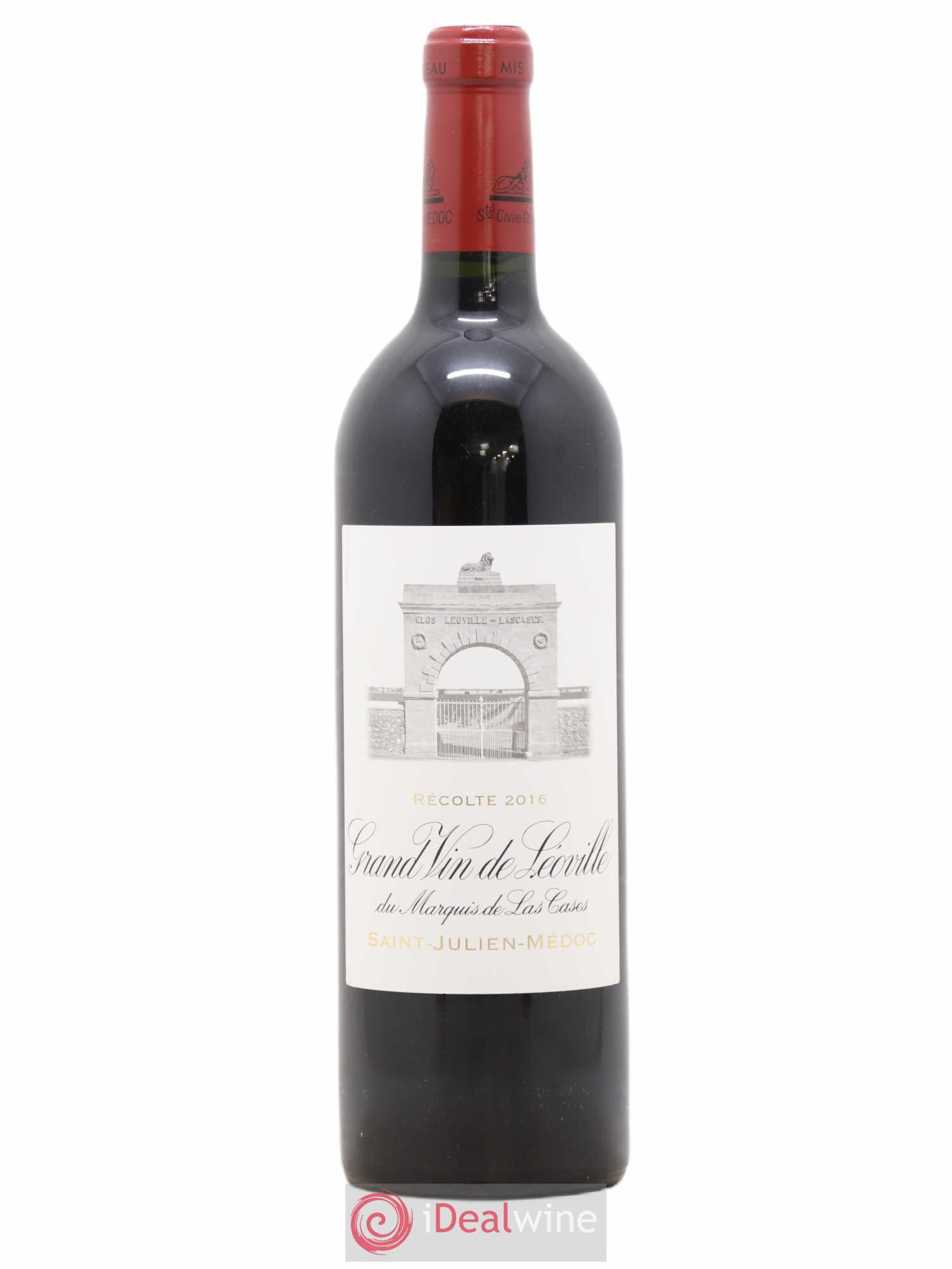 Château Léoville Las Cases 2ème Grand Cru Classé 2016 - Lot de 1 bouteille - 0